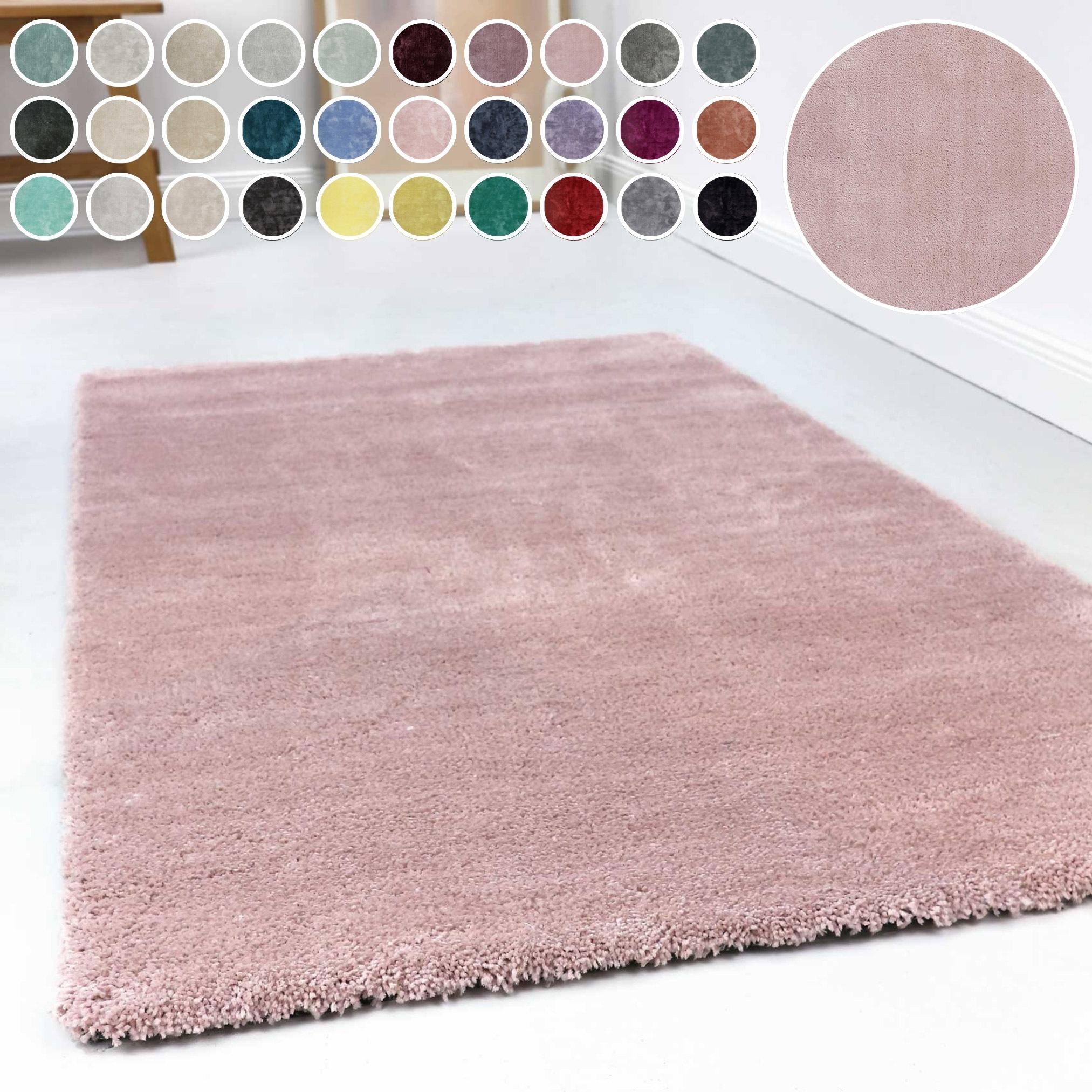Esprit Hochflor-Teppich »Relaxx ESP-4150«, rechteckig, 25 mm Höhe, Wohnzimm günstig online kaufen