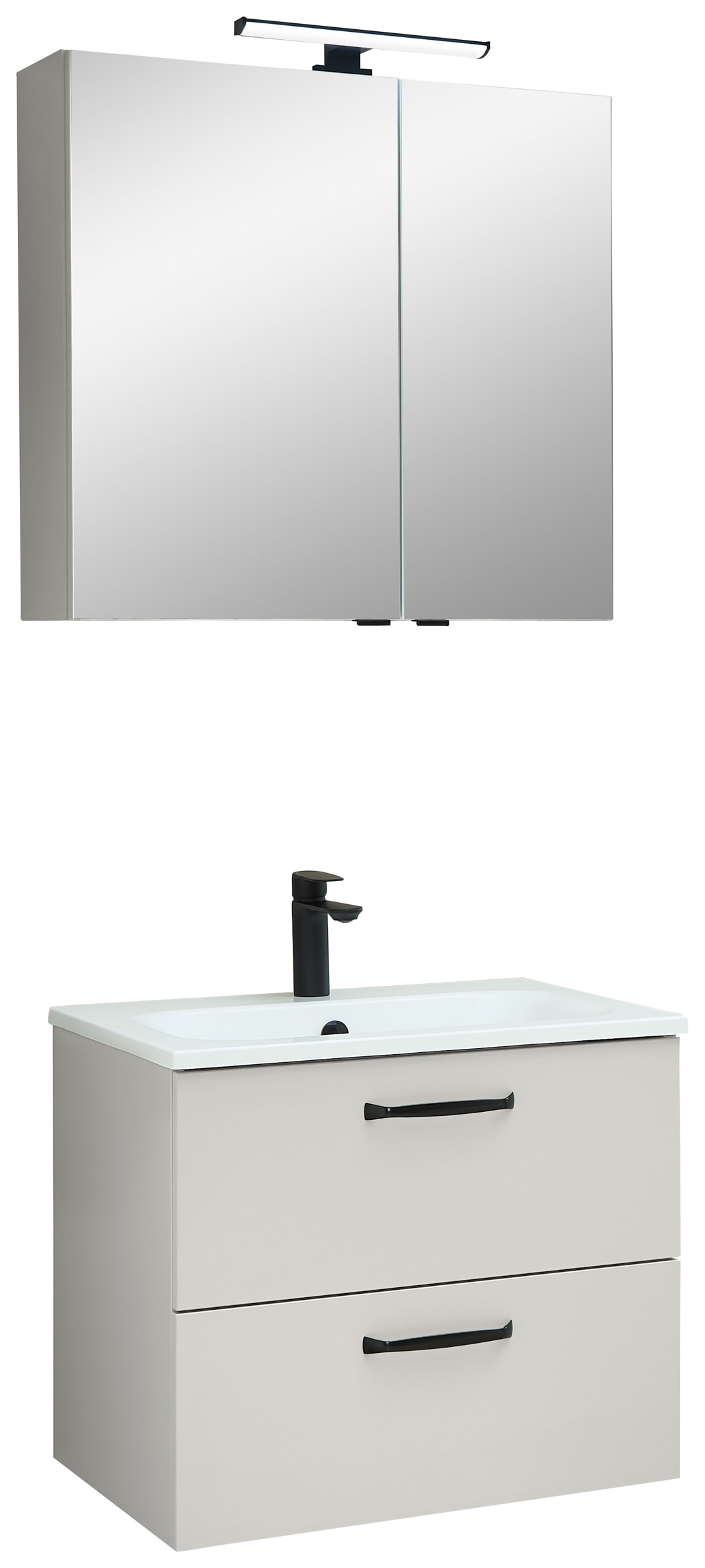 Saphir Badmöbel-Set »Quickset 500,Waschtischunterschrank mit Waschtisch und günstig online kaufen