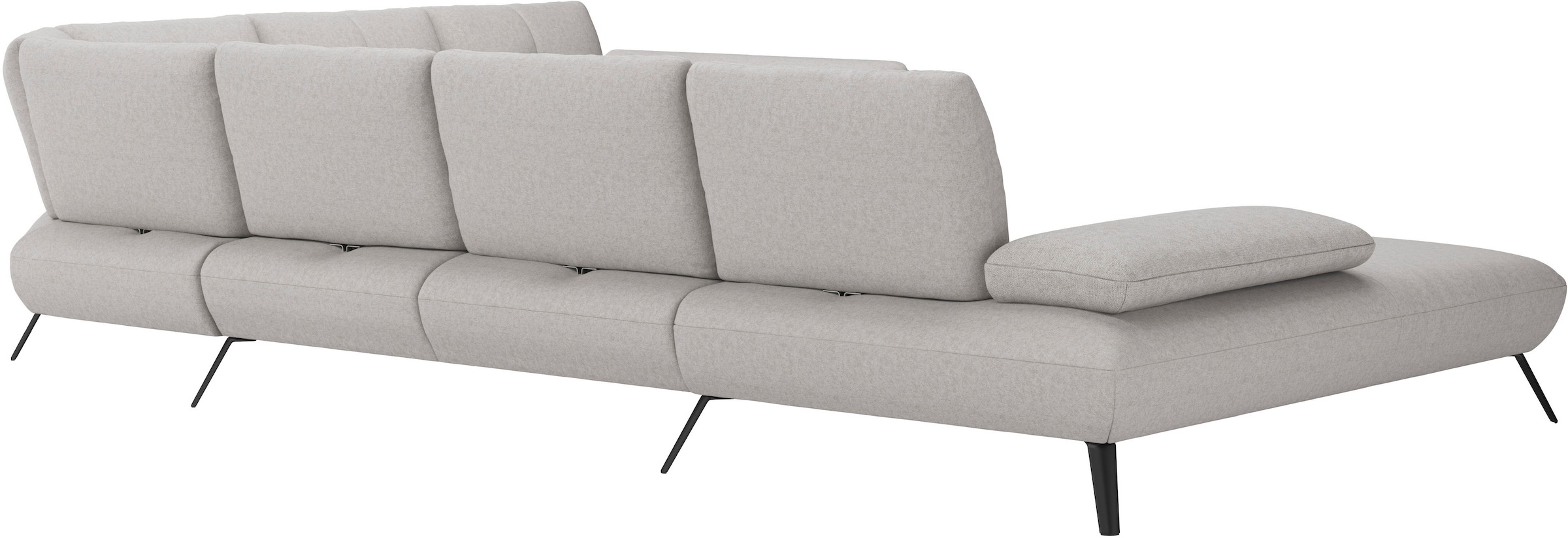 OTTO home Wohnlandschaft »Mikado U-Form« inkl. Sitztiefenverstellung und Armteilverstellung