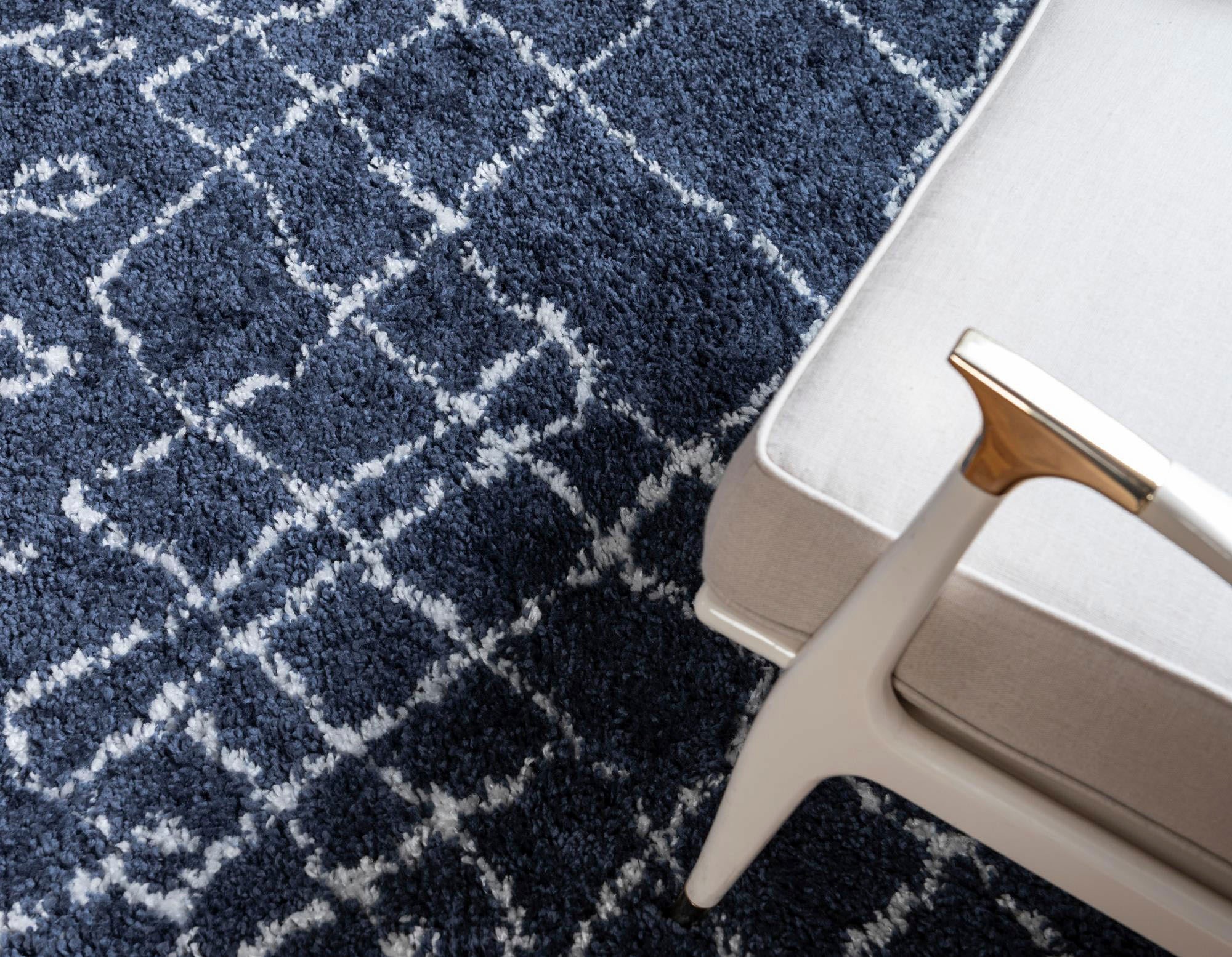 Myflair Möbel & Accessoires Hochflor-Teppich »Temara Shag Lagerräumung«, rechteckig, 51 mm Höhe, gewebt, Scandi Design, ideal im Wohnzimmer & Schlafzimmer