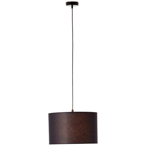 Brilliant Pendelleuchte »Esher«, 1 flammig, Leuchtmittel E27 | ohne Leuchtmittel, Hängelampe 38cm schwarz