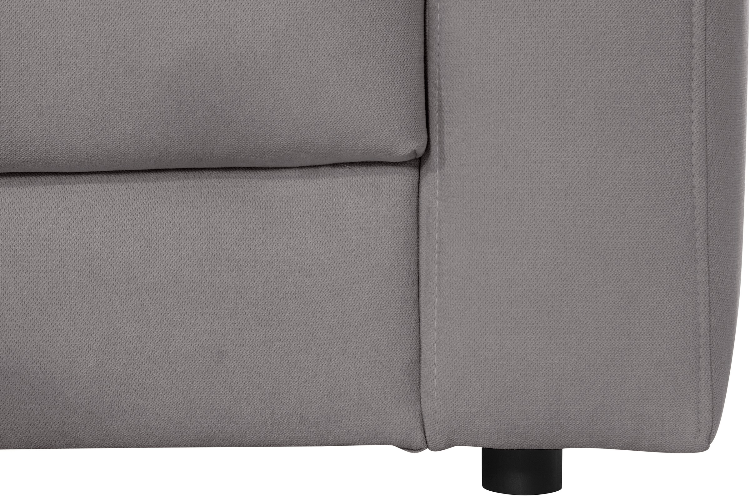 Places of Style Wohnlandschaft »Bloomfield, U-Form«, mit extra tiefer Sitzfläche, wahlweise mit Sitztiefenverstellung