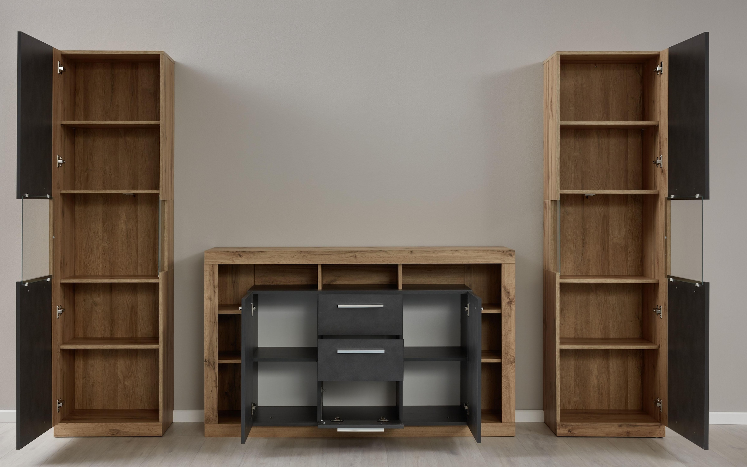 INOSIGN Sideboard »Gwendolyn«, pflegeleichtes Design, Beleuchtung optional, vielseitig kombinierbar