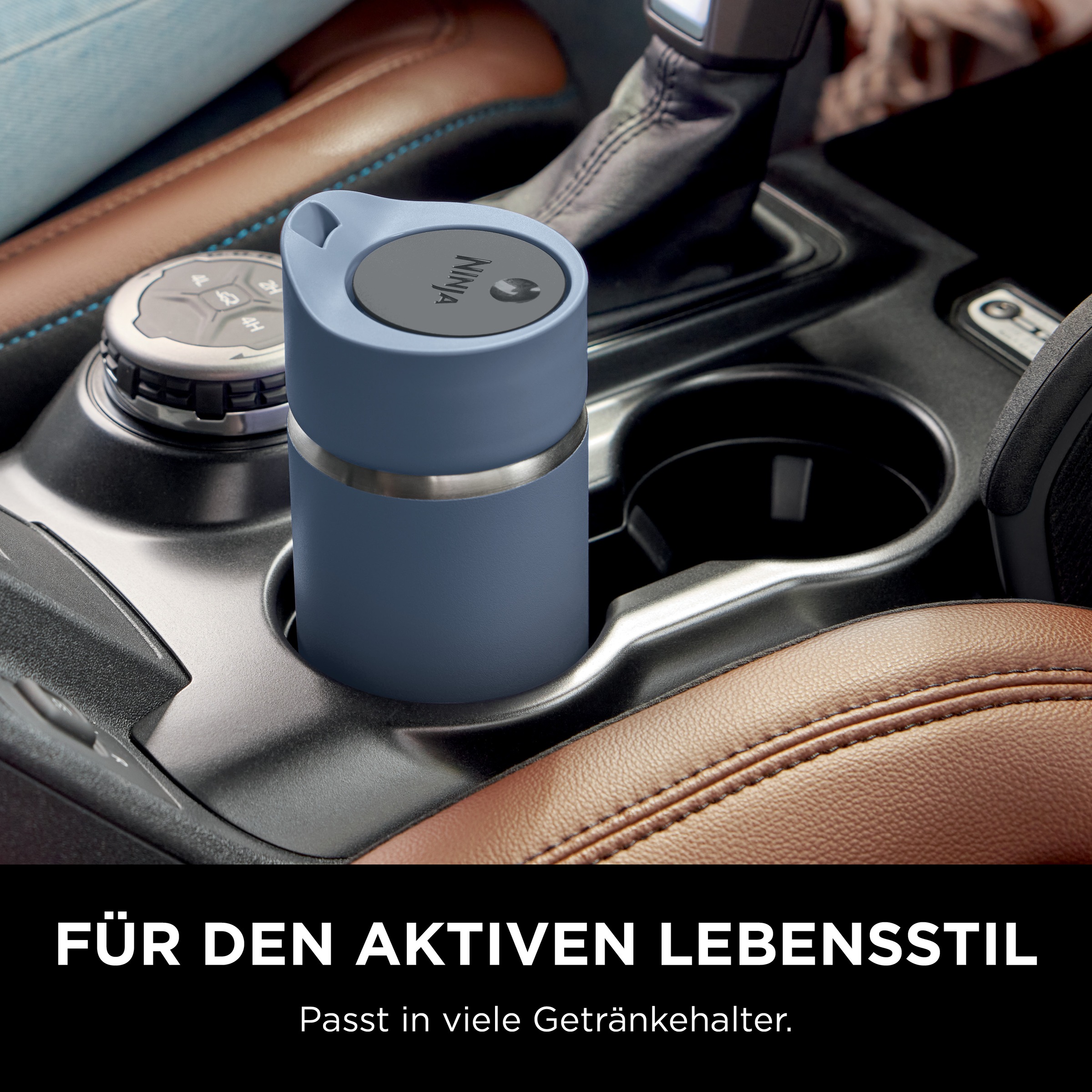 NINJA Isolierflasche »Ninja Sip Perfect Reisebecher - 300 ml DW1203EUU / 400 ml DW1603EUU«, Kontrollierte Wärme für den perfekten Schluck, jedes Mal