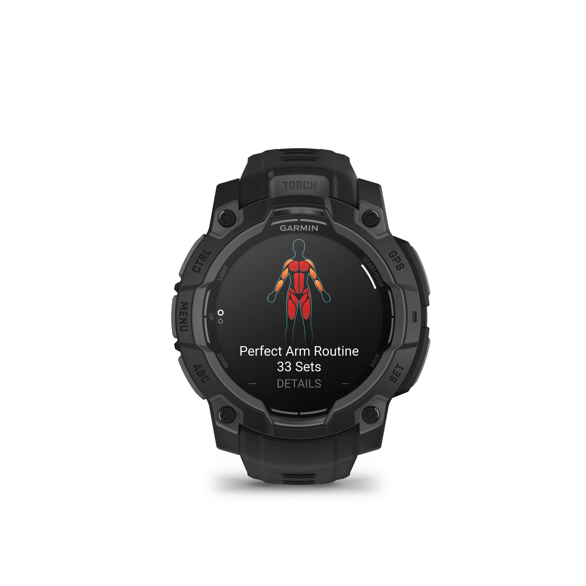 Garmin Smartwatch »Instinct 3 AMOLED 45mm«, (3 cm / 1,2 Zoll), 4 GB,)