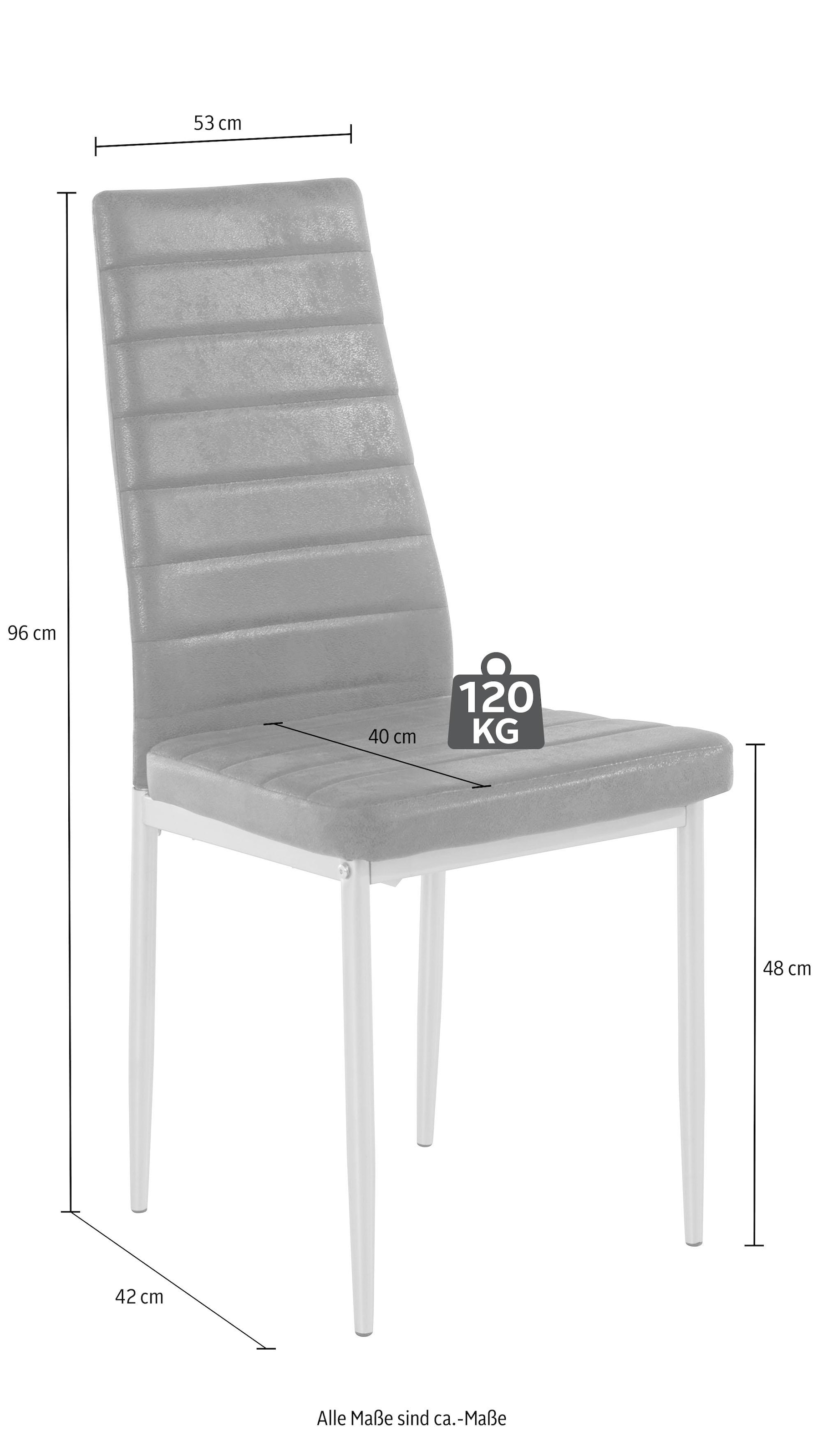 INOSIGN Essgruppe, (Set, 5 tlg.), Tischbreite 120 cm