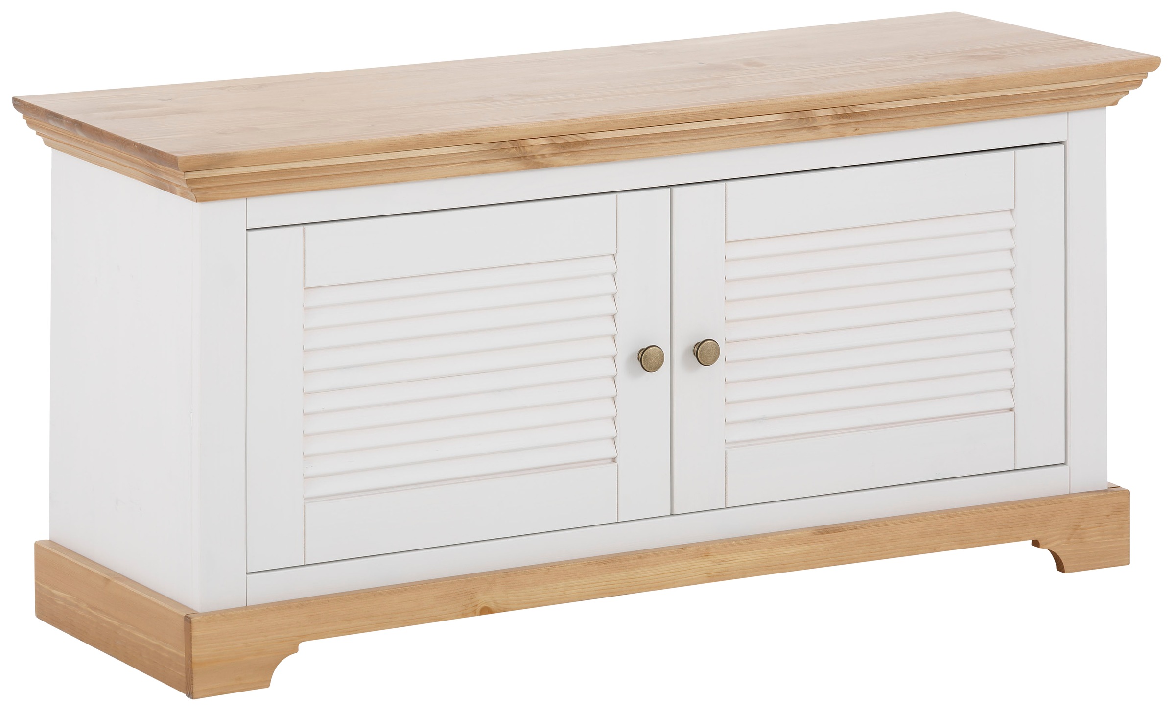 Home affaire Schuhbank "Ayanna" Sitzbank aus massiver Kiefer, FSC, Breite 1 günstig online kaufen