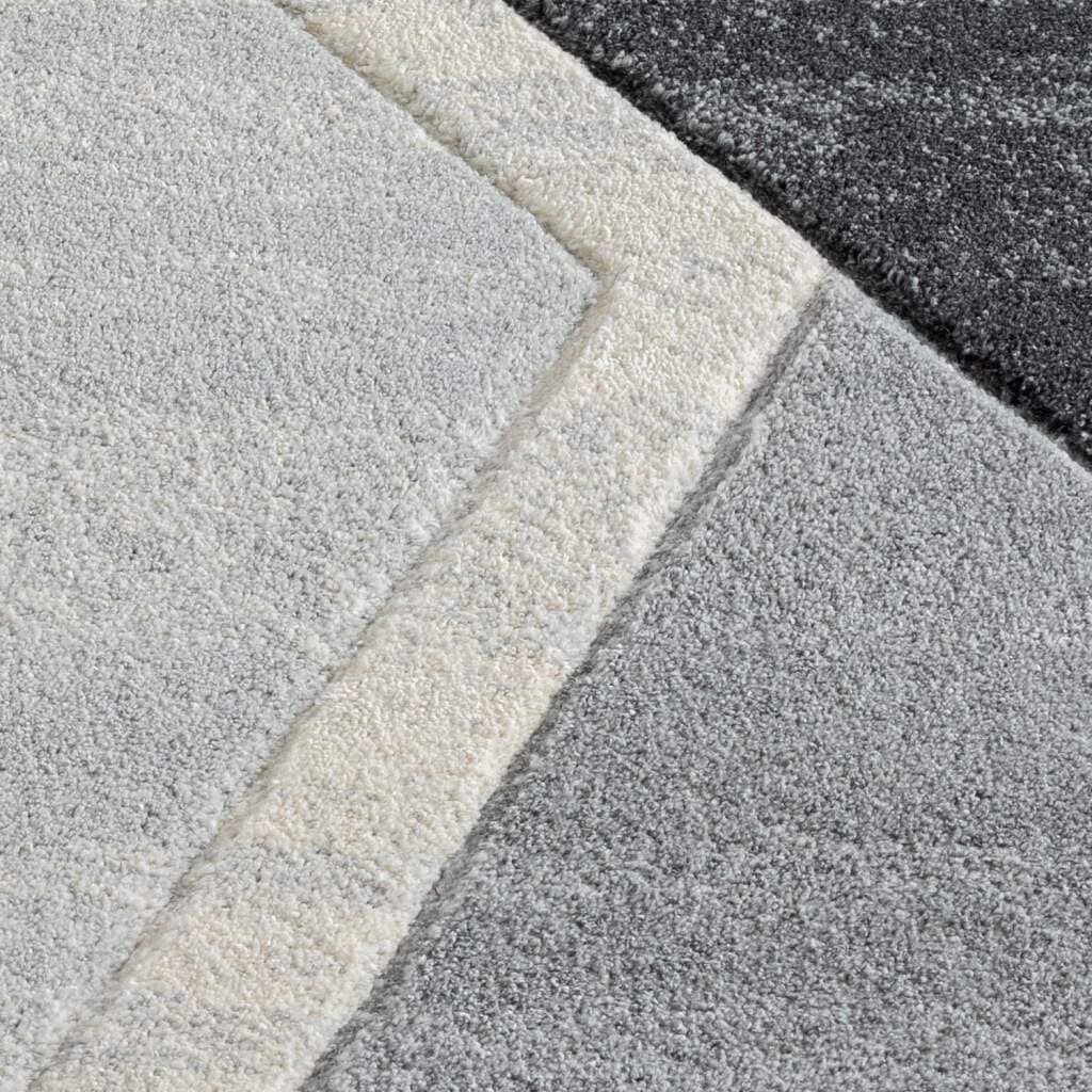 Carpet City Teppich »BONITO 7167«, rechteckig, 11 mm Höhe, Läufer, Flachflor, Hochtief-Muster/ 3D-Effekt, Geo-Muster, Wohnzimmer