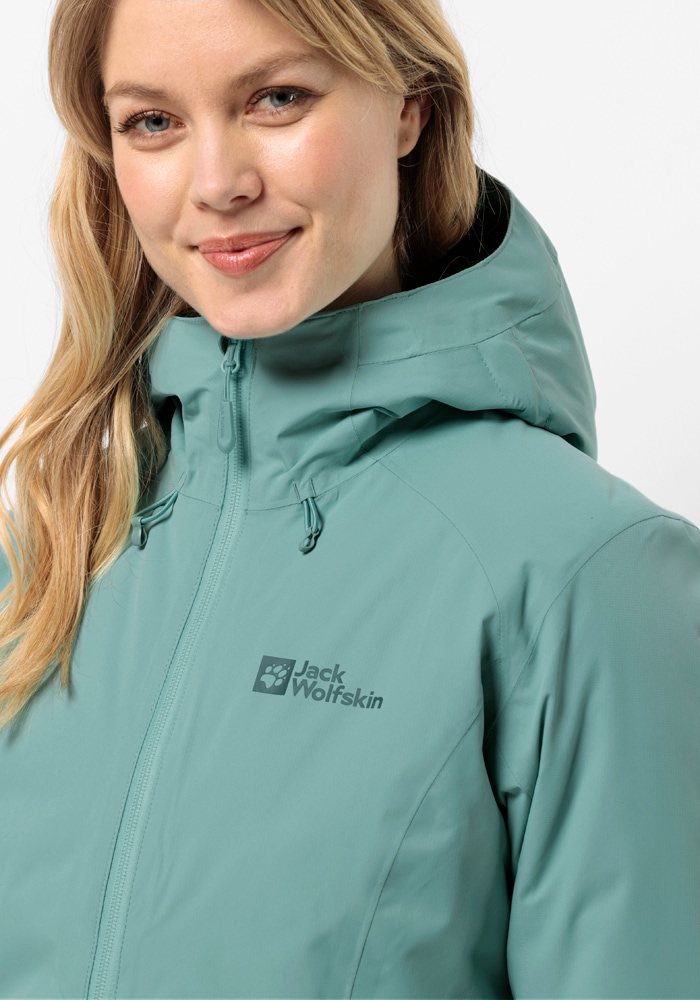 Jack Wolfskin Outdoorjacke »WISPER INS JKT W«, mit Kapuze