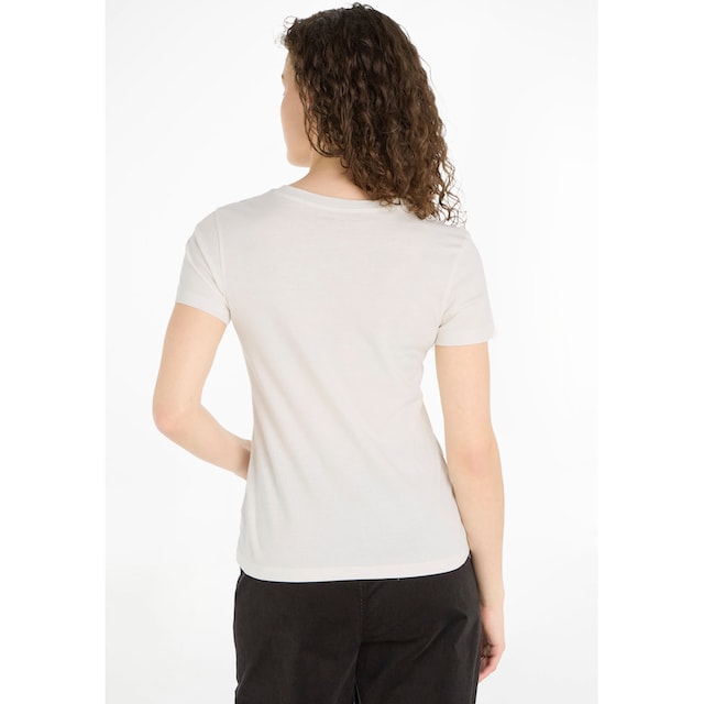 Calvin Klein Jeans Rundhalsshirt »2-PACK MONOLOGO SLIM TEE«, (Packung, 2 tlg.,  2er-Pack), mit Calvin Klein Jeans Logoprint auf der Brust online kaufen