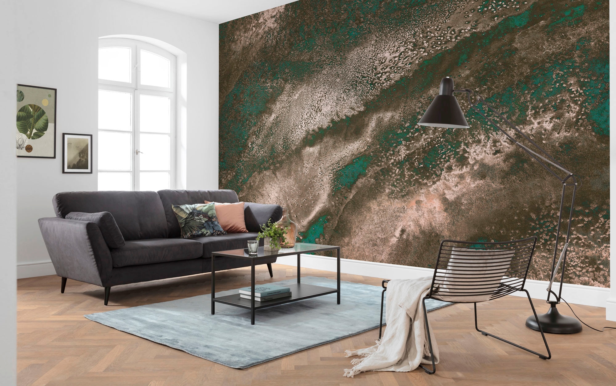 Komar Fototapete Molten Copper B/L: ca. 400x280 cm günstig online kaufen