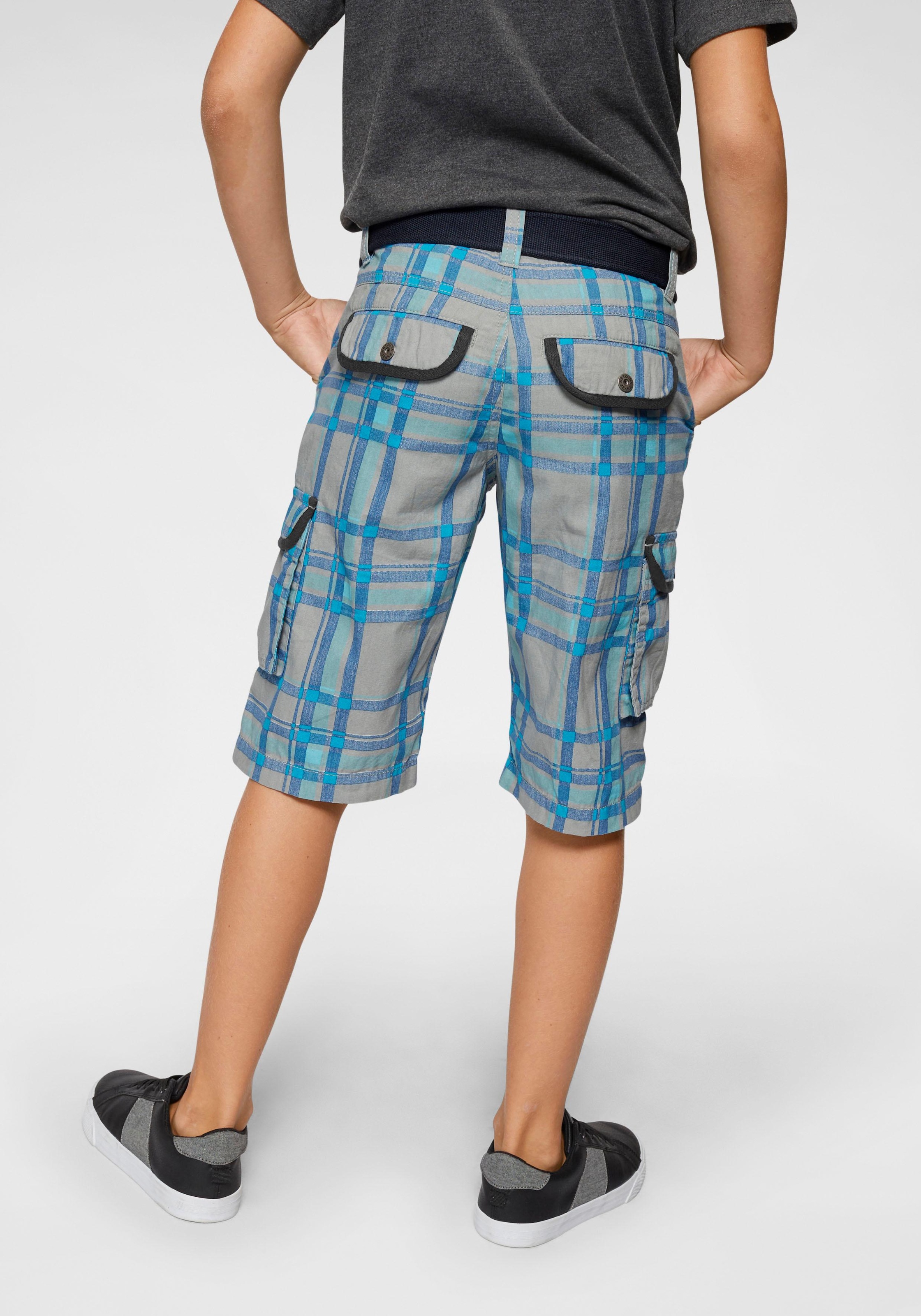 2. Bild von Arizona Bermudas, (Set, 2 tlg.), mit Gürtel