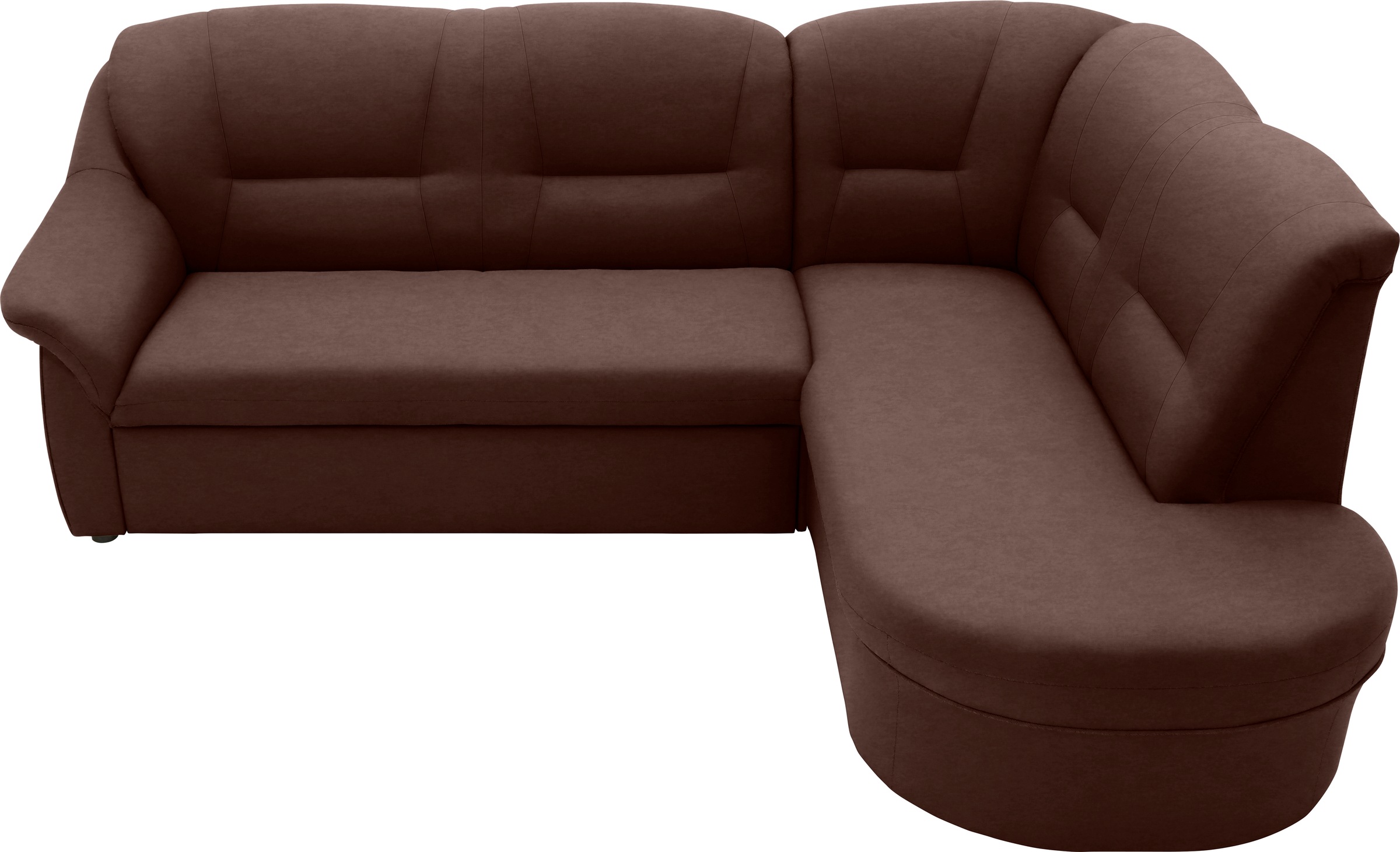 DOMO collection Ecksofa »Faenza für kleine Räume, Stellmaße 232,176cm, komf günstig online kaufen
