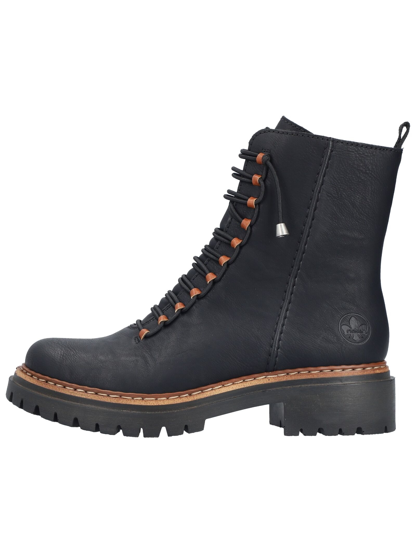 Rieker Schnürstiefelette »Rieker Stiefelette Lederimitat«