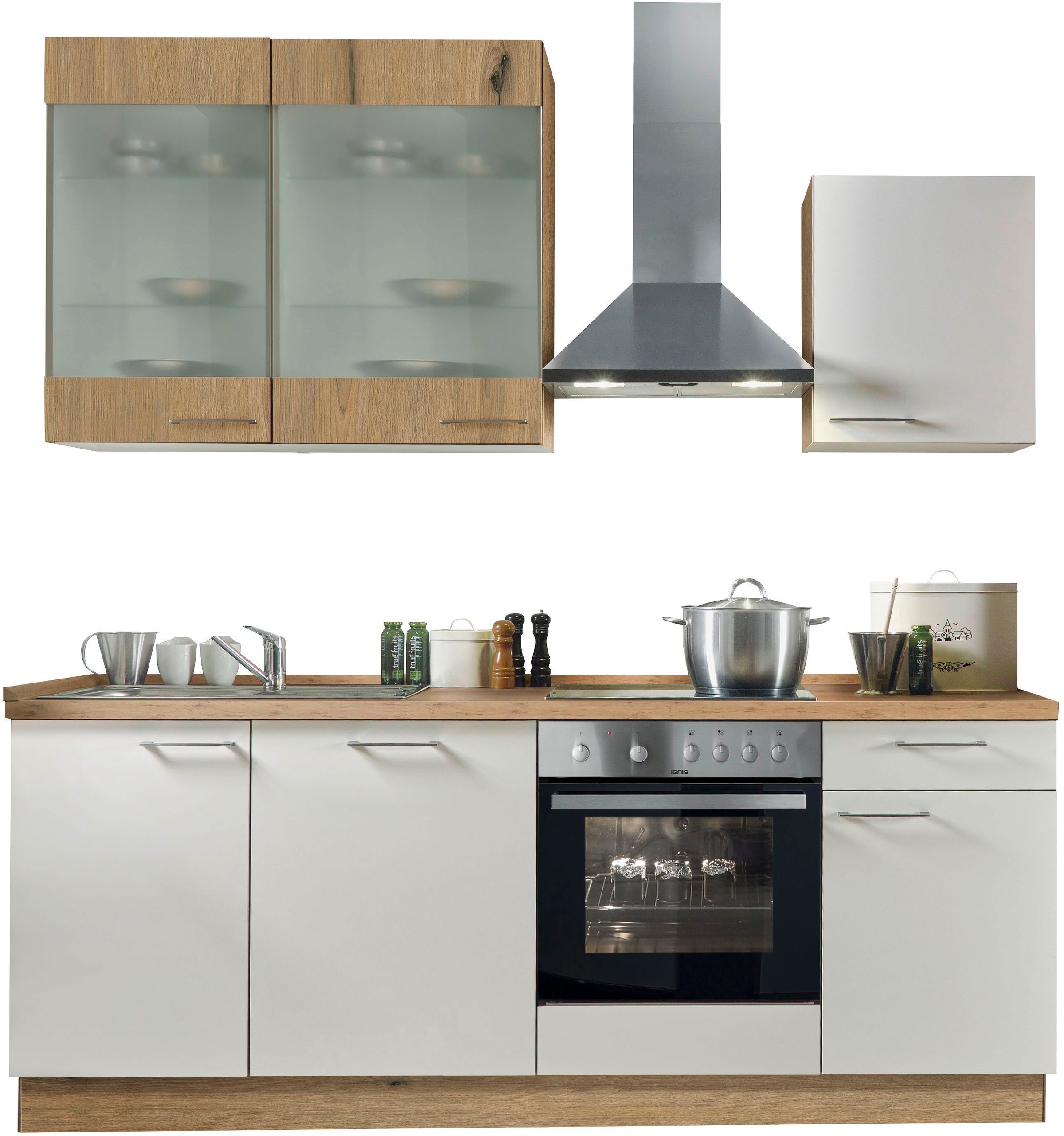 KOCHSTATION Küchenzeile »"KS-Trea", wahlw. mit E-Geräten & Geschirrspüler« günstig online kaufen