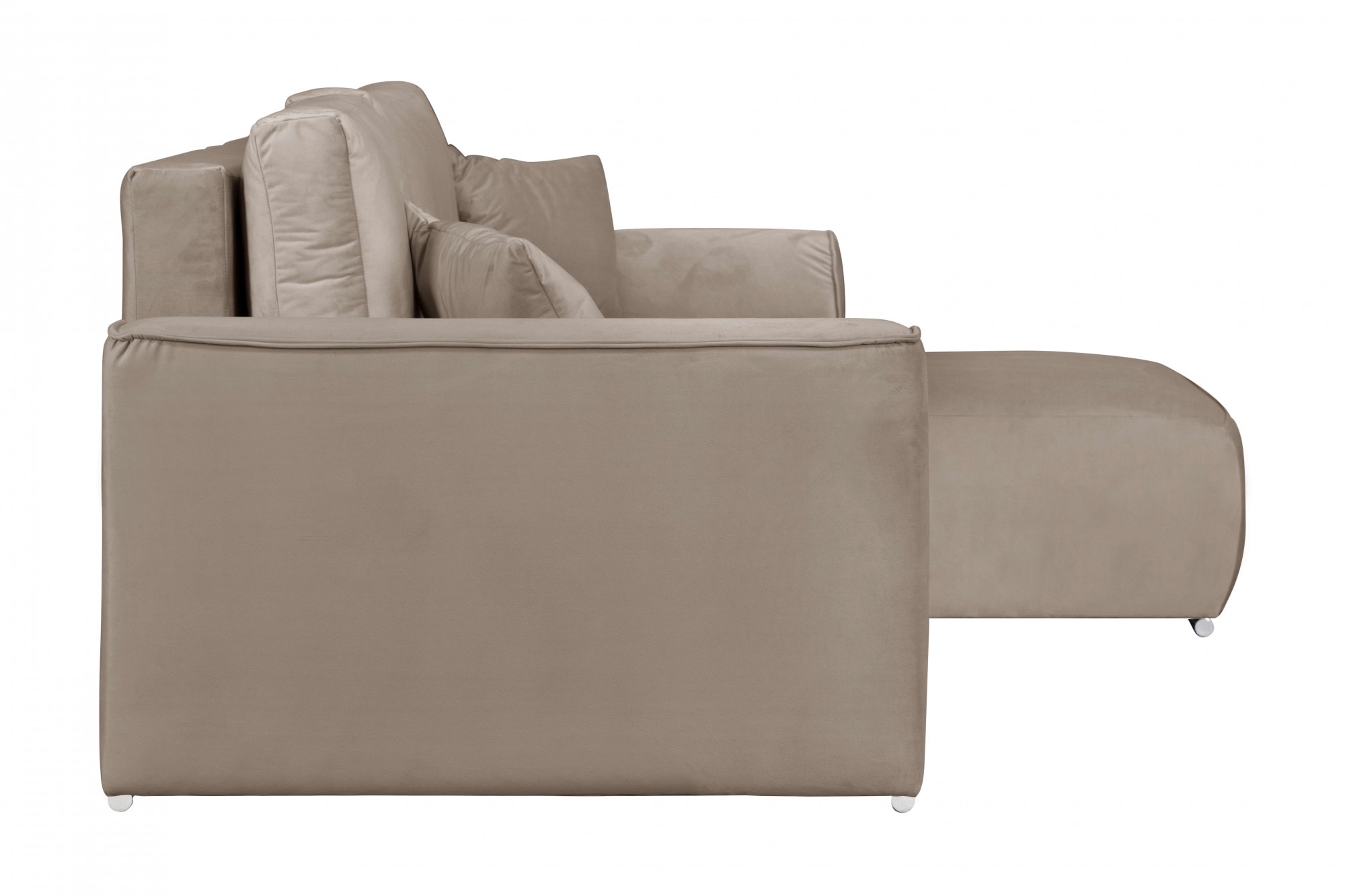 OTTO home Ecksofa »BEATRICE optionale Schlafsofa mit Bettkasten, B/T/H: 265/170/86 cm« L-Form, wahlweise auch mit Bettfunktion und Bettkasten