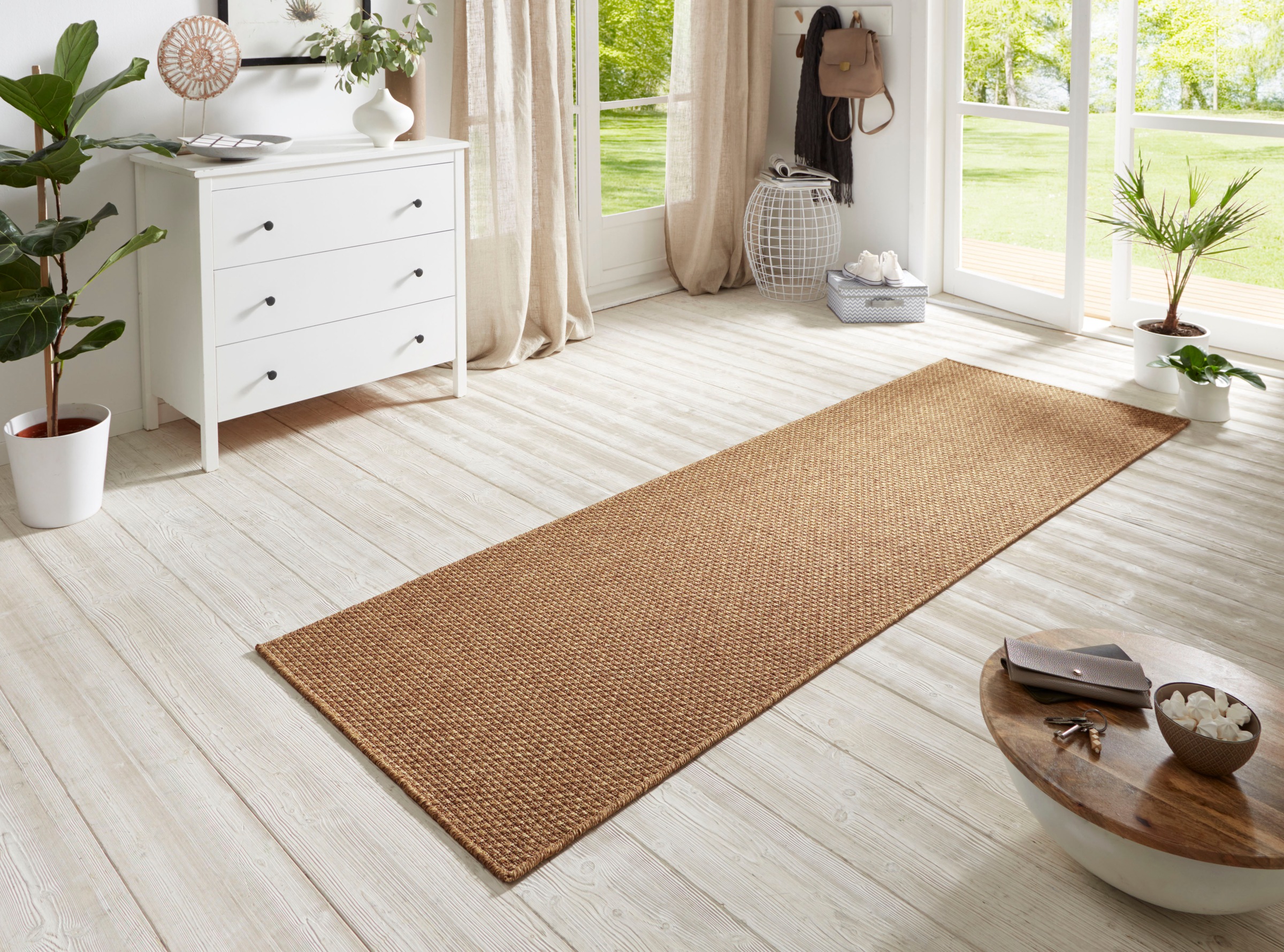 7. Bild von HANSE Home Läufer »Nature 600«, rechteckig, Flachgewebe, In- & Outdoor, Rutschfest, Flur, Küche, Garten, Terrasse
