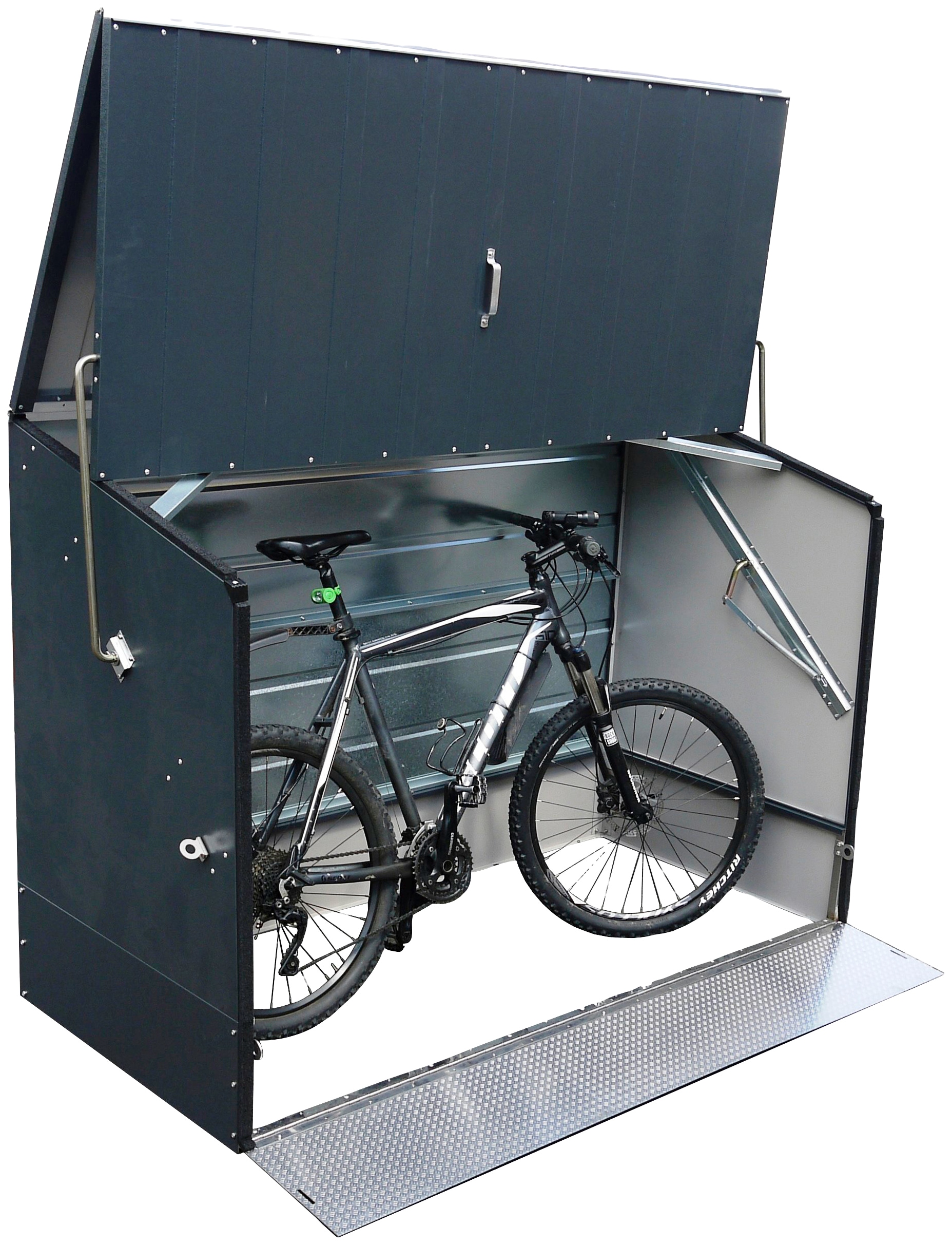 Trimetals Fahrradbox, BxTxH: 196x89x133 cm