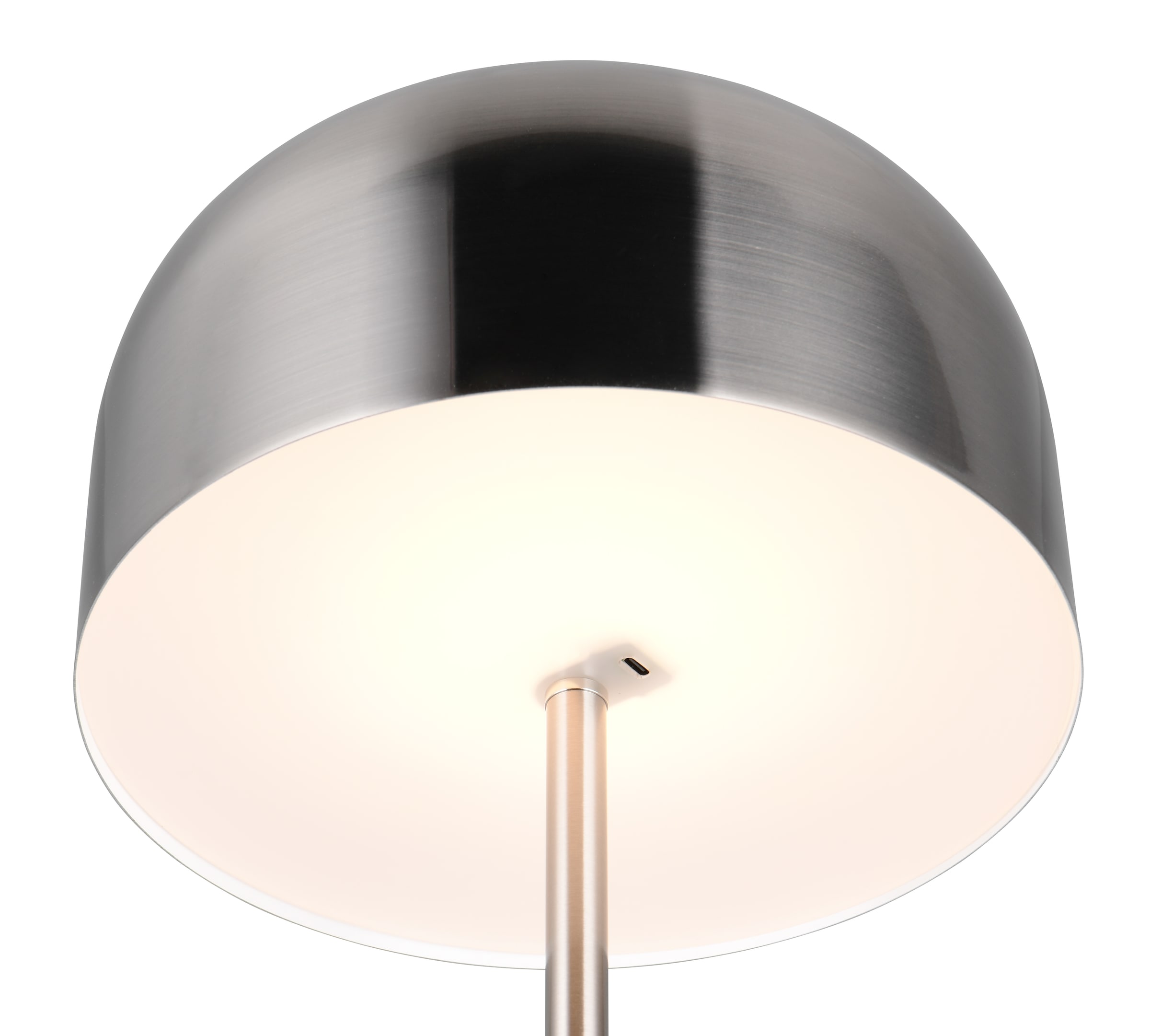 REALITY Leuchten LED Stehlampe »JEFF, Akku LED Stehleuchte mit USB, 2,5W 250 Lumen 3000K warmweiß«, 1 flammig, Leuchtmittel LED-Board | LED fest integriert, Akku LED Stehlampe mit Touchdimmer, USB-Anschluss Höhe max 147 cm
