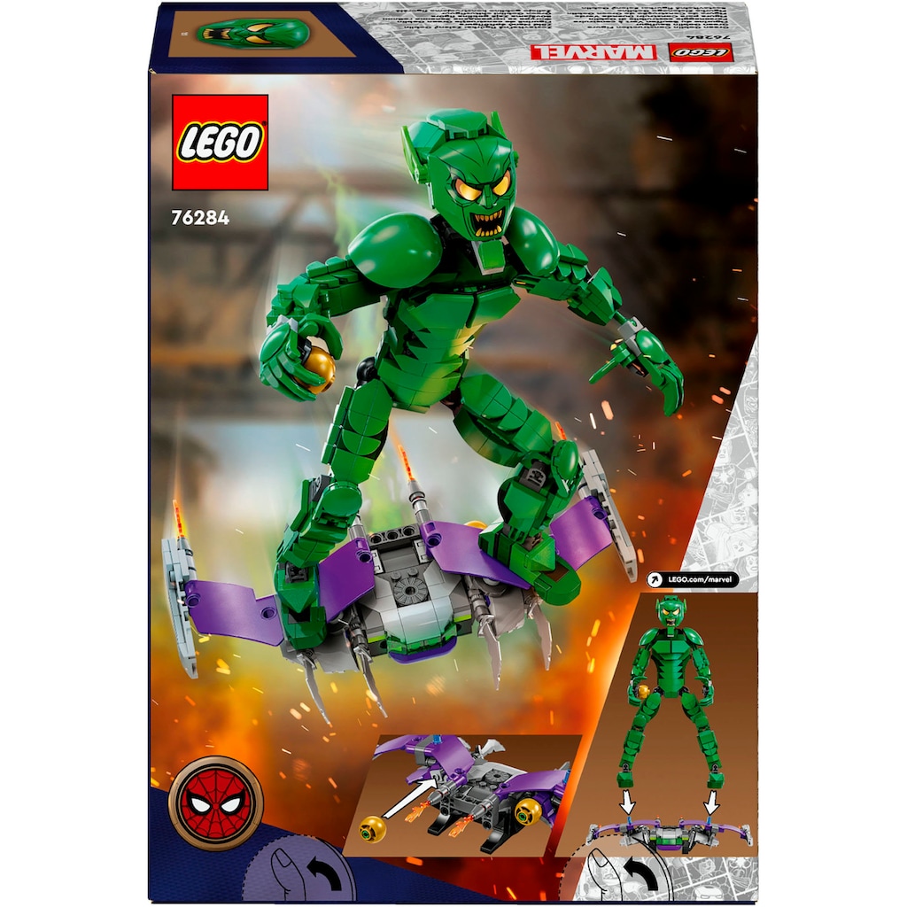 LEGO® Konstruktionsspielsteine »Green Goblin Baufigur (76284), LEGO Super Heroes«, (471 St.)