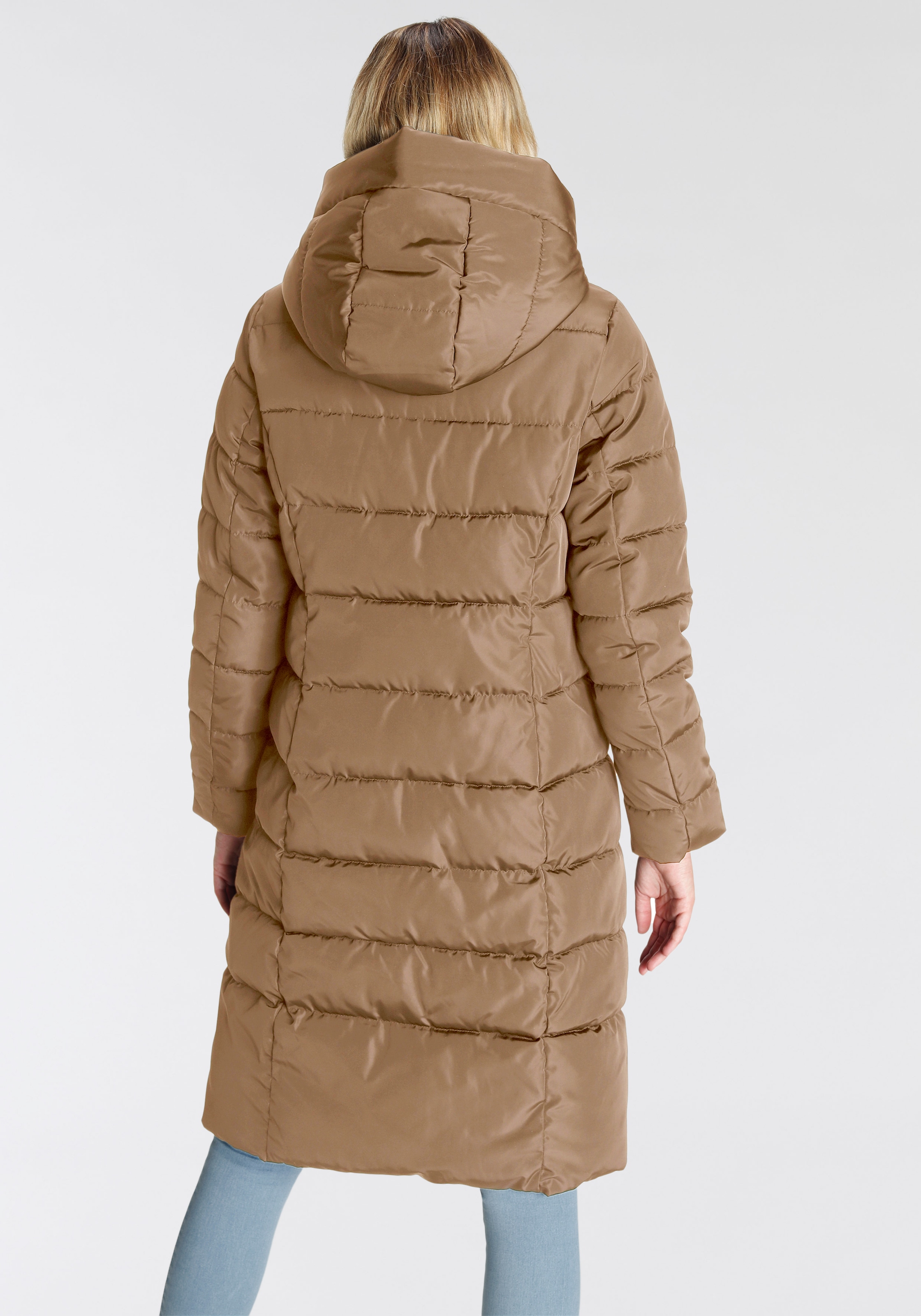 mit X online COAT PUFFER LONG ONLY »ONLTINA OTW«, Kapuze bestellen Steppmantel