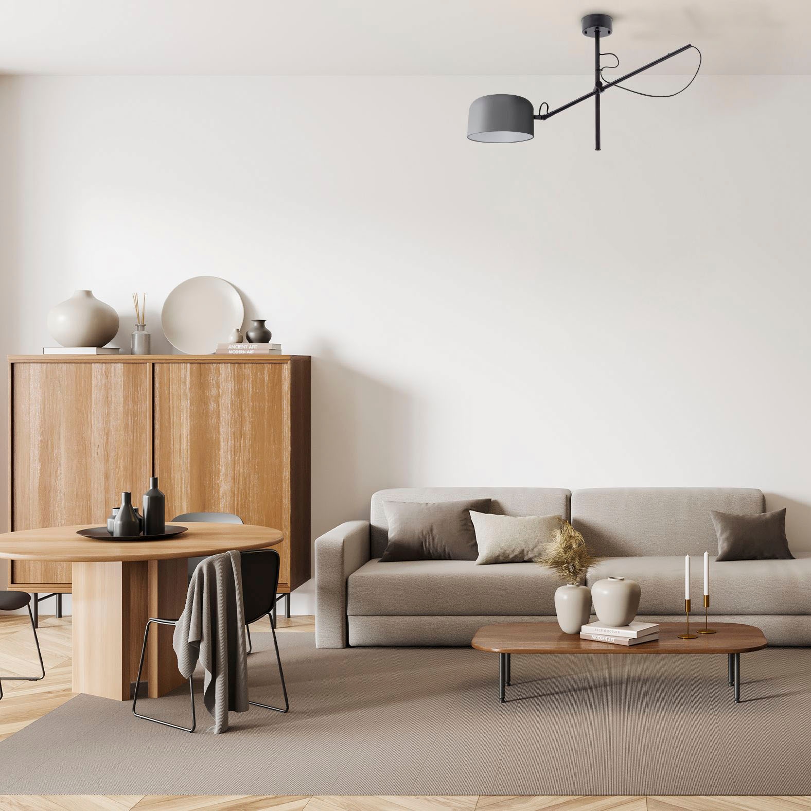 Paco Home Deckenleuchte »BOWL« E27