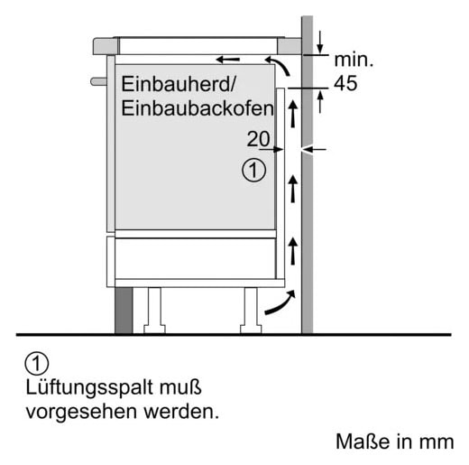 BOSCH Induktions Herd-Set »HND616LS67«, HEB517BS1, mit Backwagen, Hydrolyse