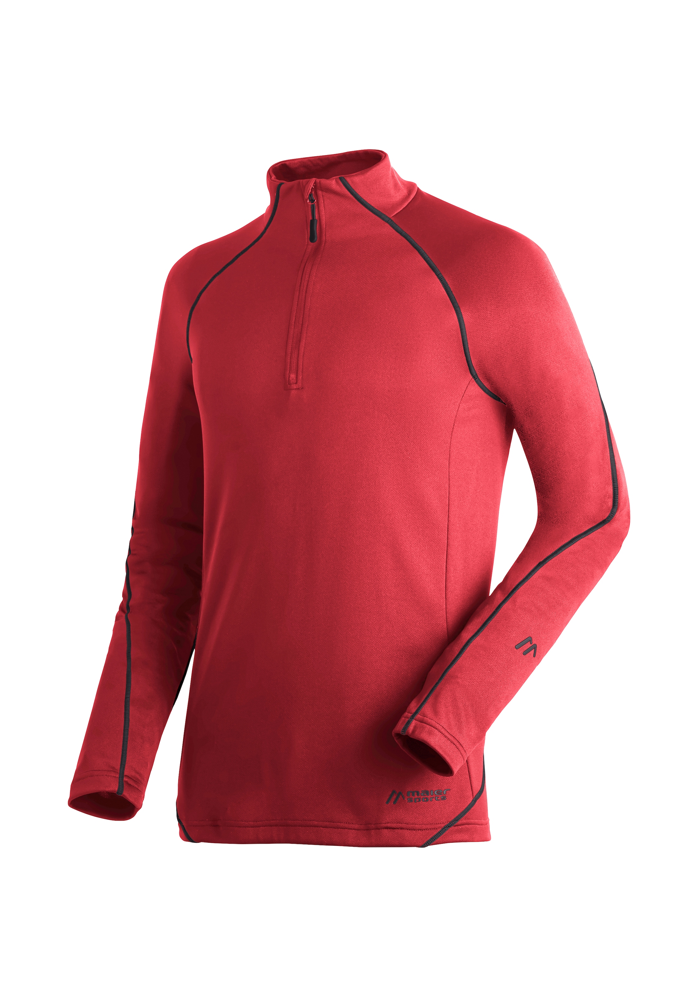 Maier Sports Funktionsshirt »Roger«, funktionaler Herren Midlayer für Outdoor Touren und Ausflüge