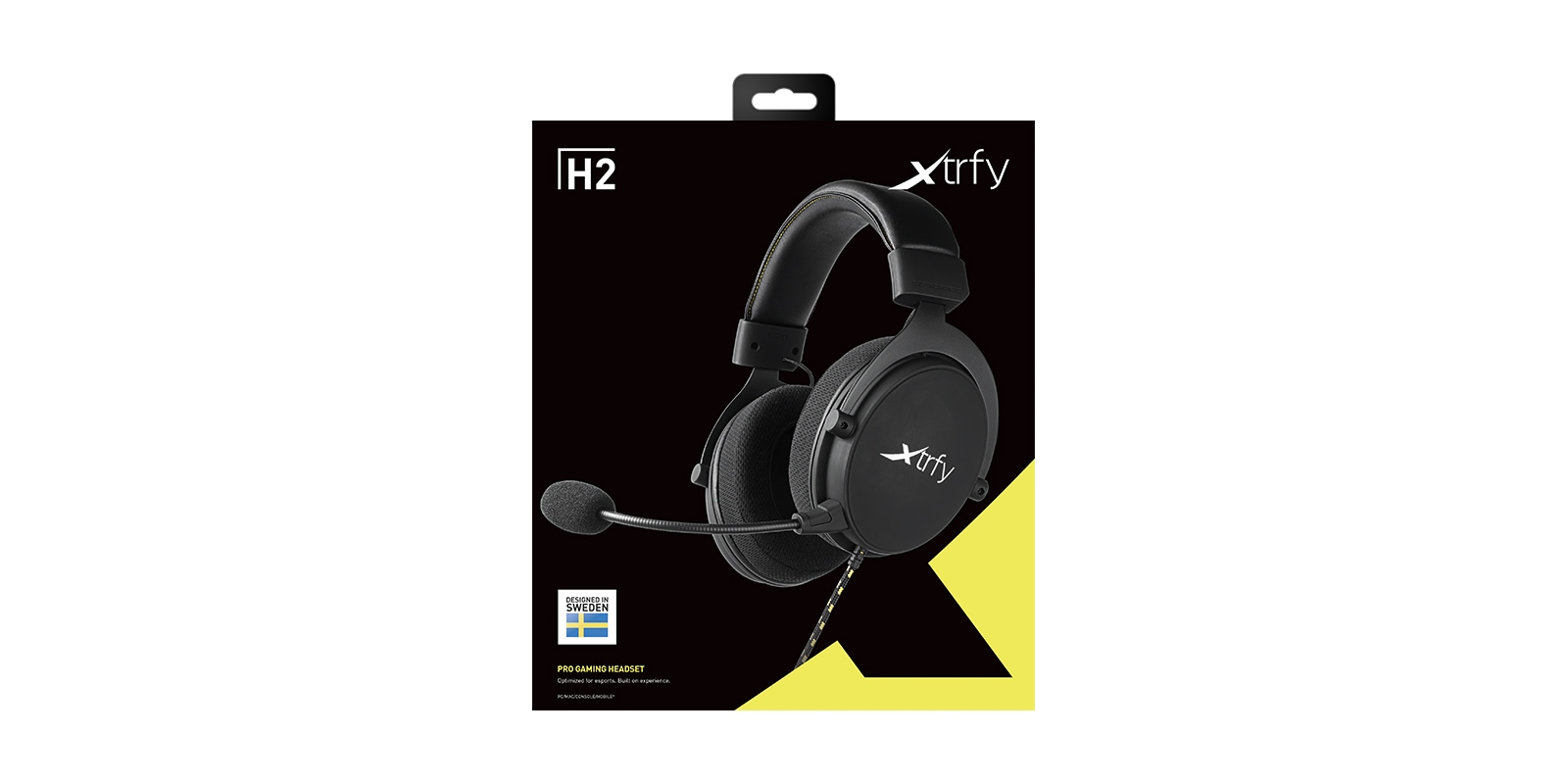 Cherry Xtrfy Gaming-Headset »H2«, Mikrofon abnehmbar