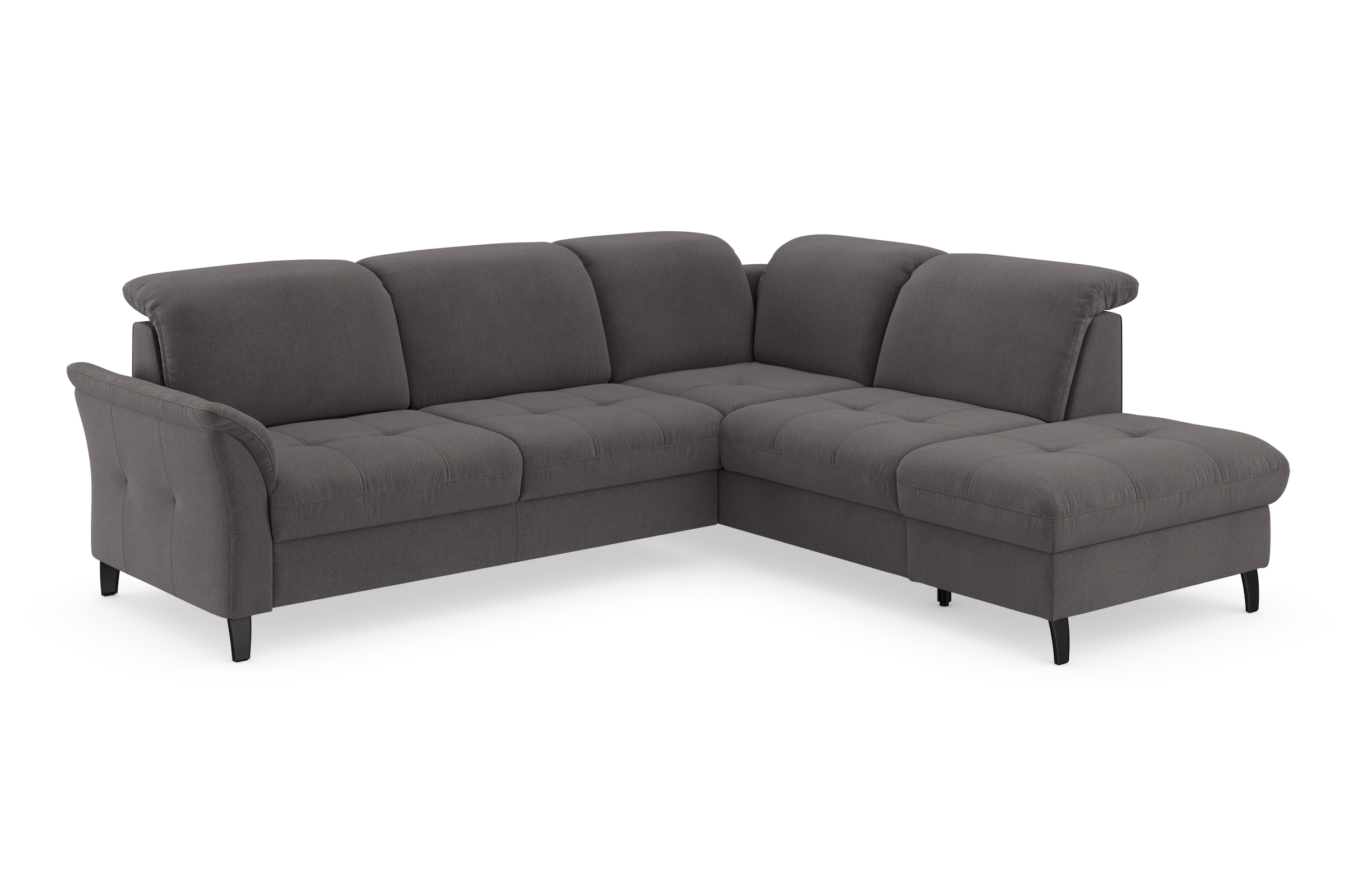 sit&more Ecksofa »Maggiore L-Form«, wahlweise mit Kopfteilverstellung, Bettfunktion und Stauraum