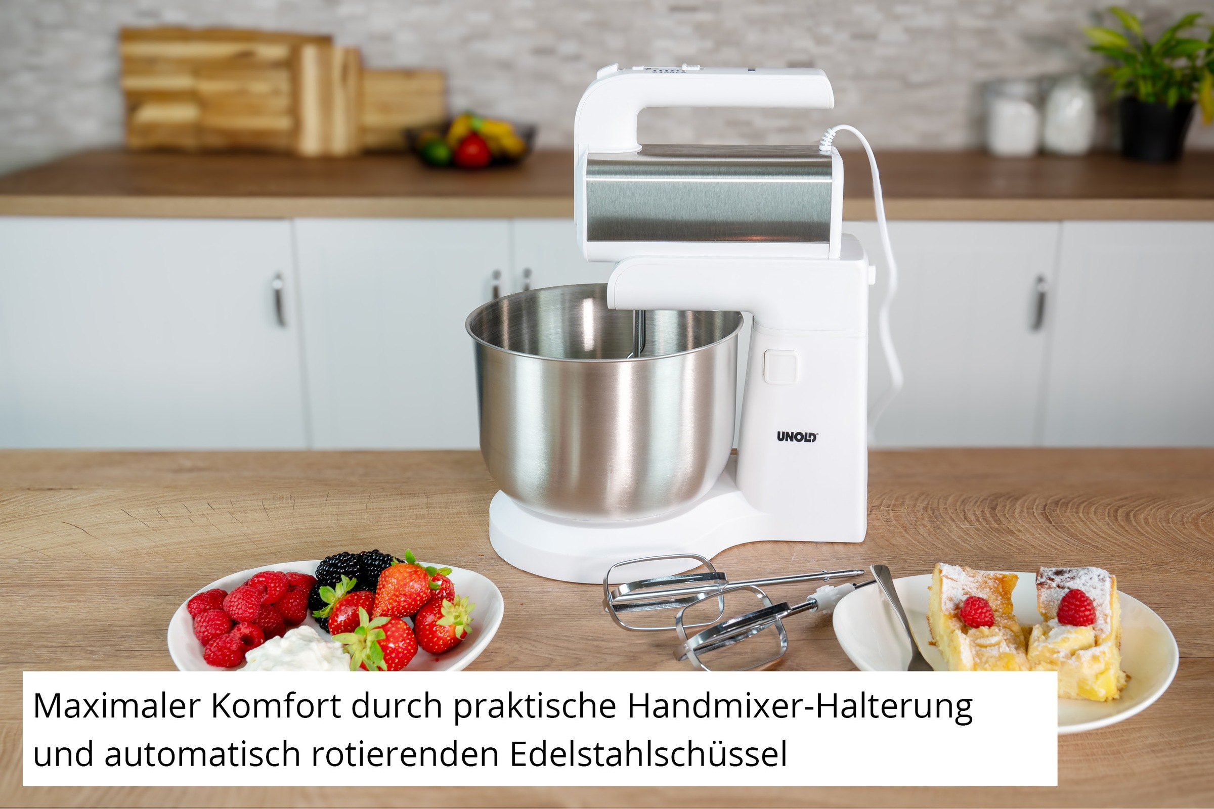 Unold Handmixer »78720 mit Rührschüssel Hannah«, 500 W