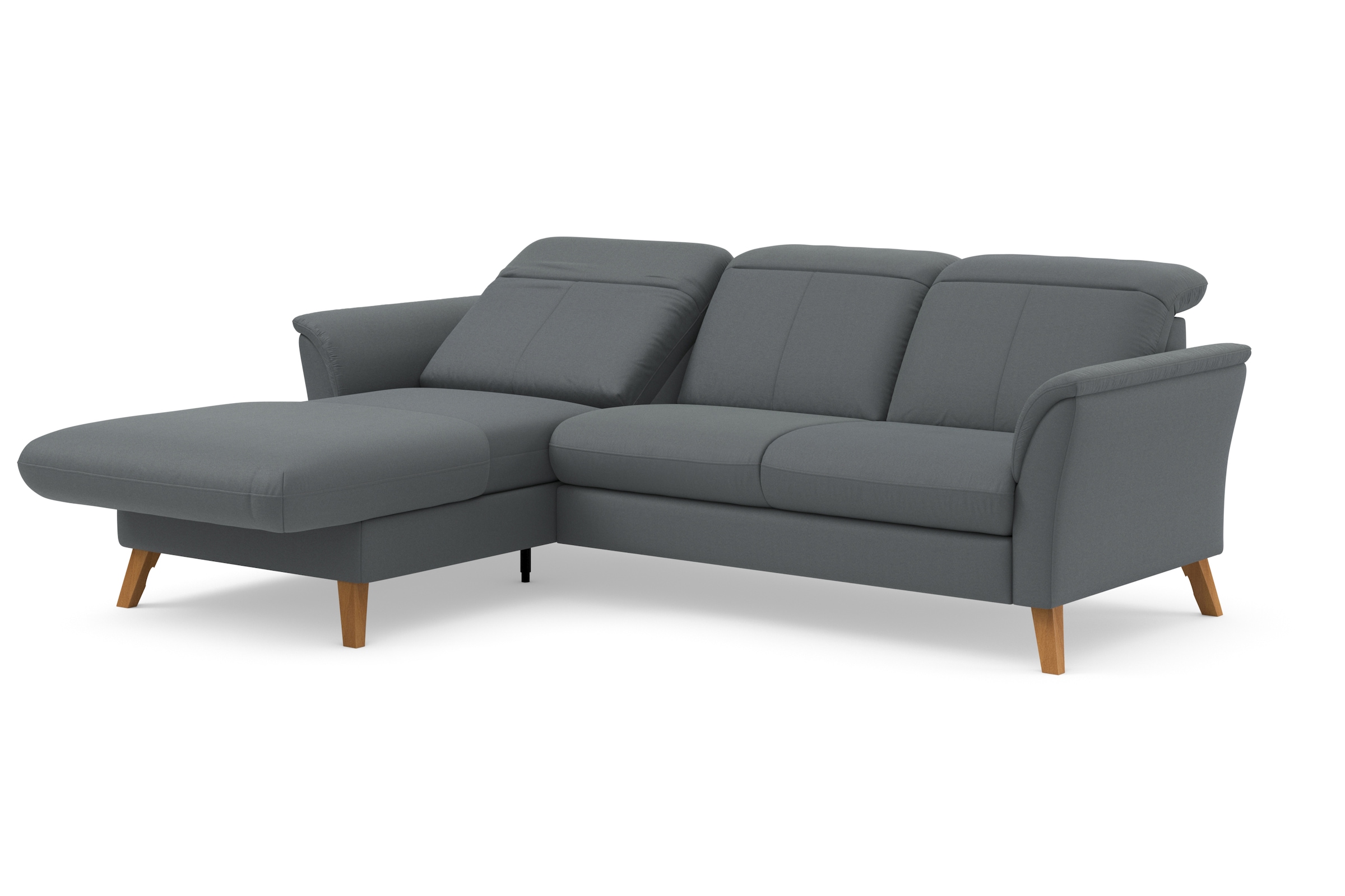 sit&more Ecksofa »Romero L-Form«, wahlweise mit oder ohne Relax-Funktion, Bettfunktion, Bettkasten