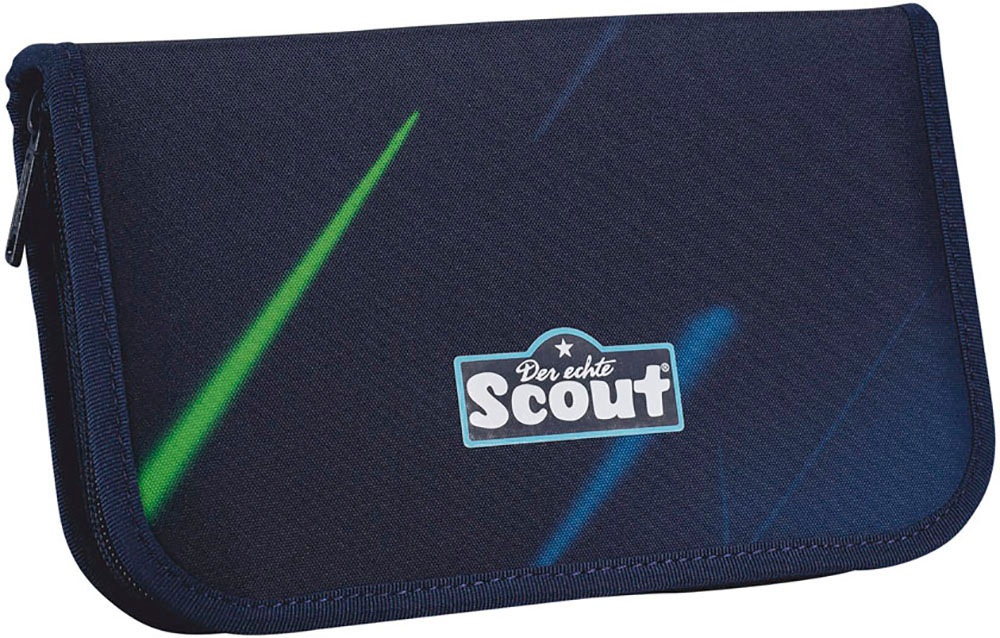 Scout Schulranzen »Alpha Superflash, City Lights«, Retroreflektierende Flächen-Fluoreszierende Warnfarben für extragute Sichtbarkeit, mit retrorefl. Flächen & 2 Funny Snaps; enthält recyceltes Material