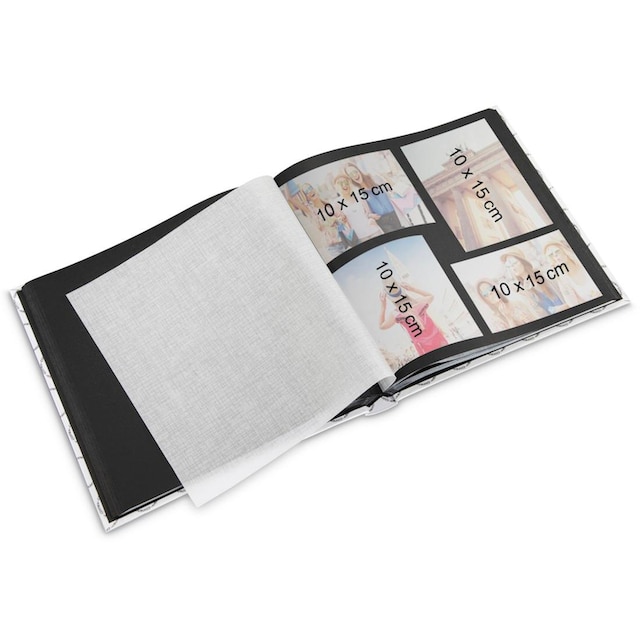 Hama Fotoalbum »Singo Jumbo Foto Album 30 x 30 cm, 100 schwarze Seiten«  online bestellen