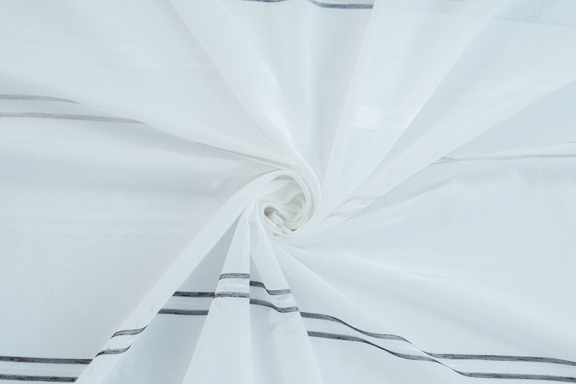 HOMING Gardine »Linus«, (1 St.), Streifen, modern, Wohnzimmer, Schlafzimmer