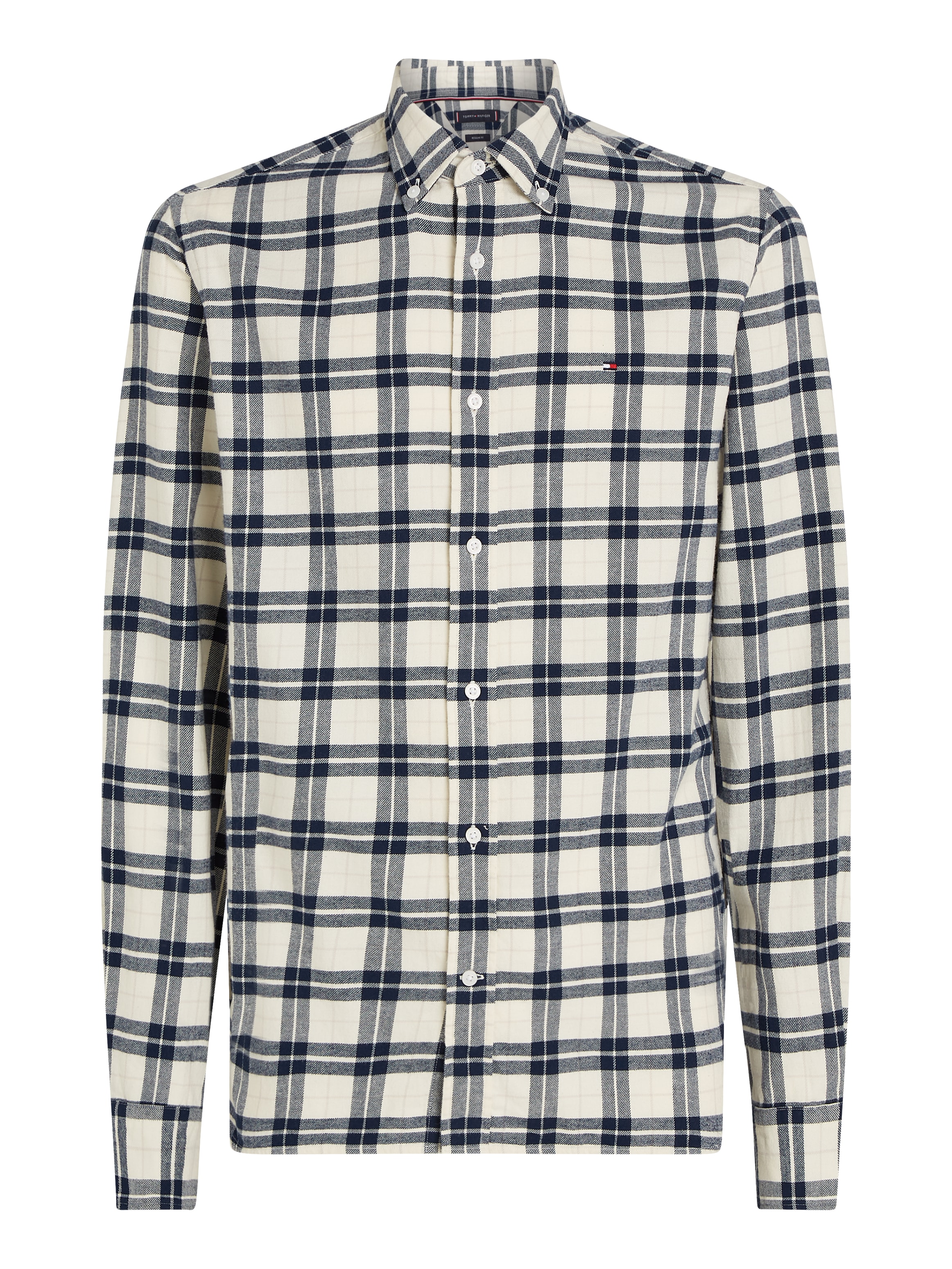 Tommy Hilfiger Langarmhemd »BRUSHED EASY CHECK Regular Fit SHIRT« mehrfarbig kariert