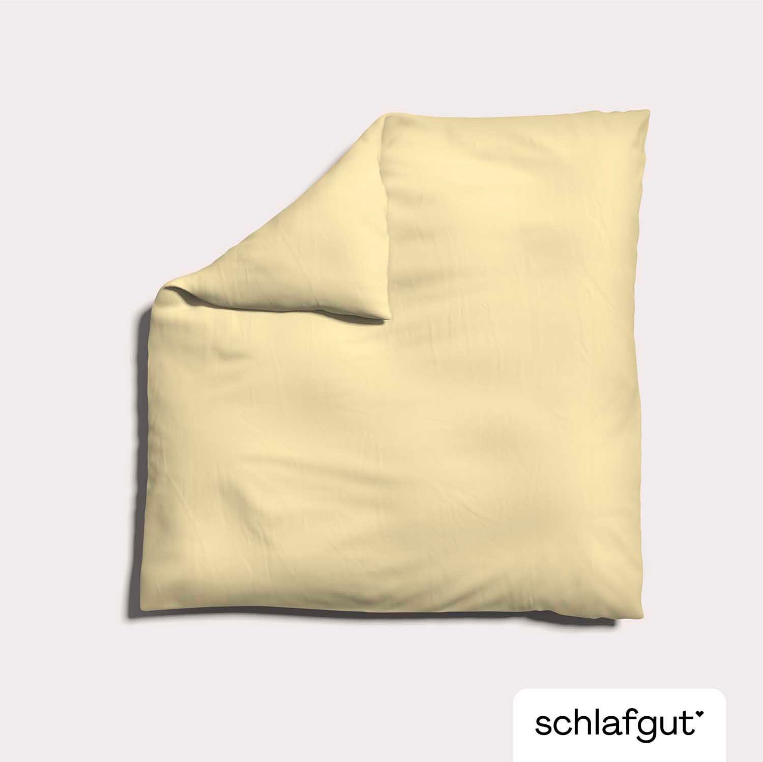 Schlafgut Bettbezug »Woven Satin«, (1 St.), besonders dicht gewebt, Mix & Match: passender Kissenbezug erhältlich