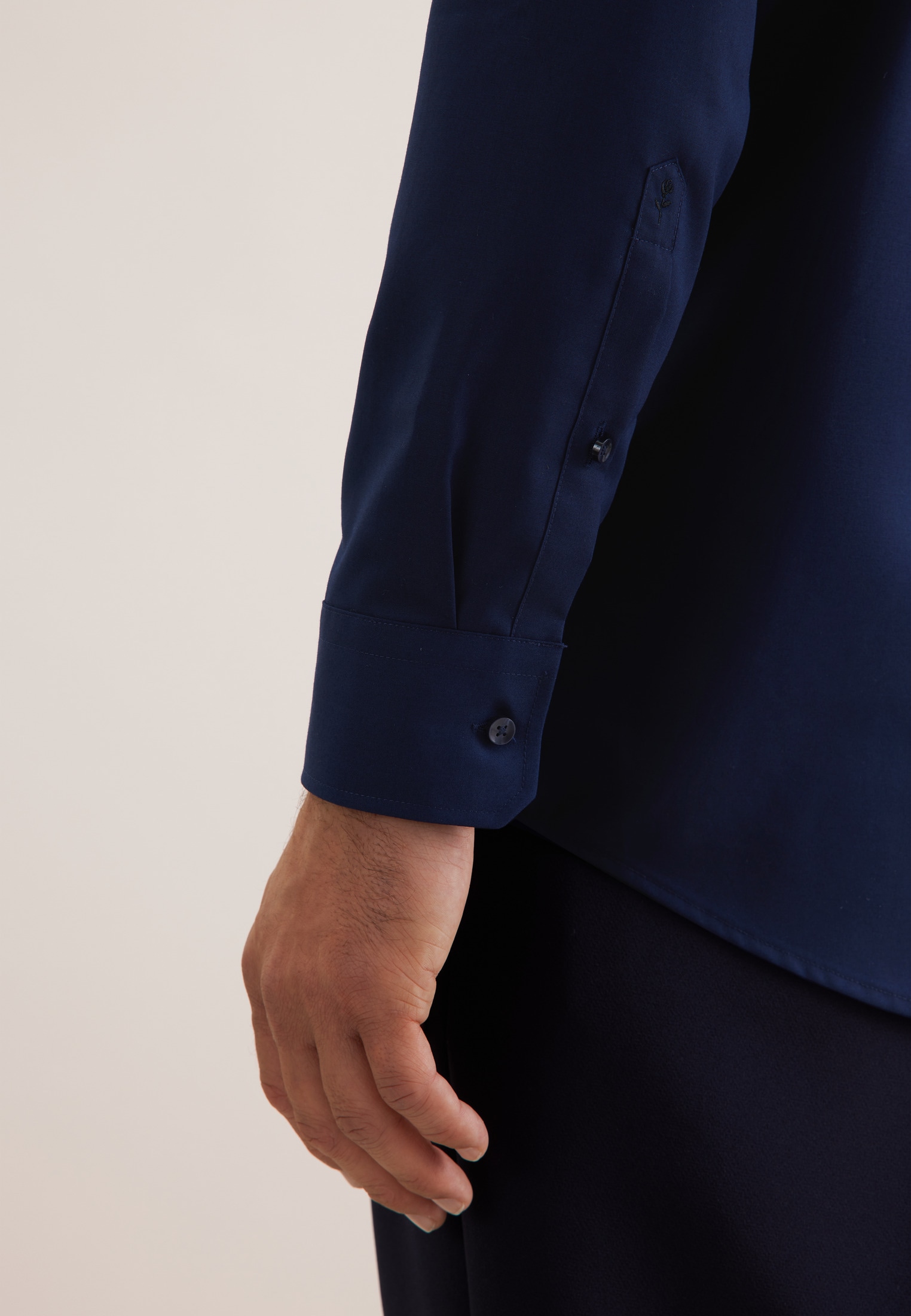 seidensticker Businesshemd »Schwarze Rose« Regular 1/1 Kentkragen Uni