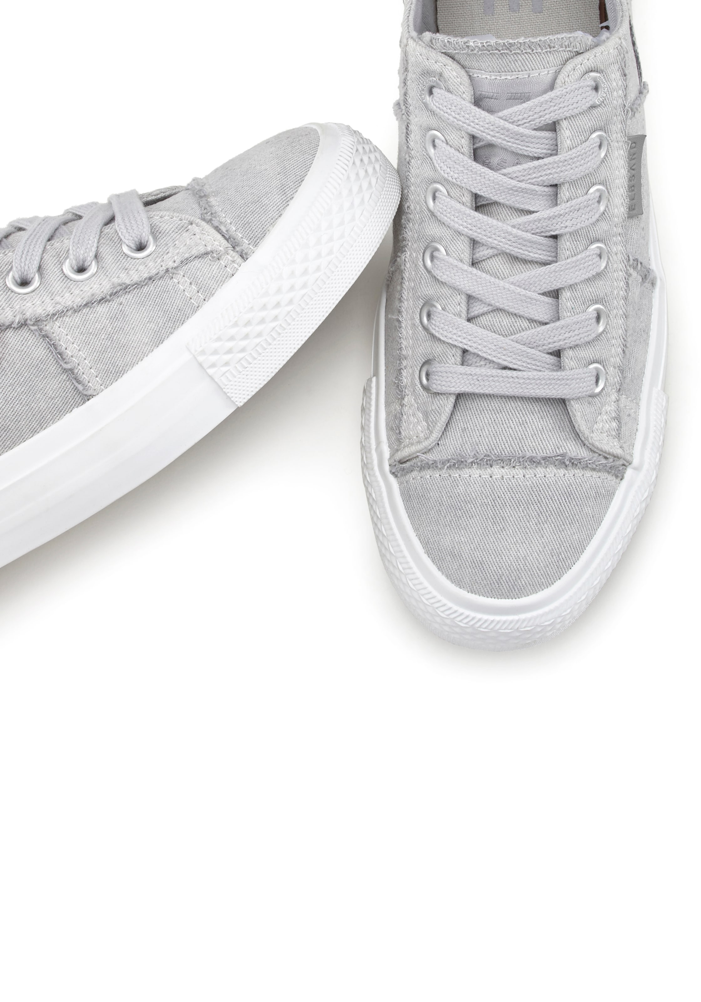 Elbsand Sneaker »Schnürschuh,«, Schnürhalbschuh, Freizeitschuh aus Textil, Used-Look VEGAN