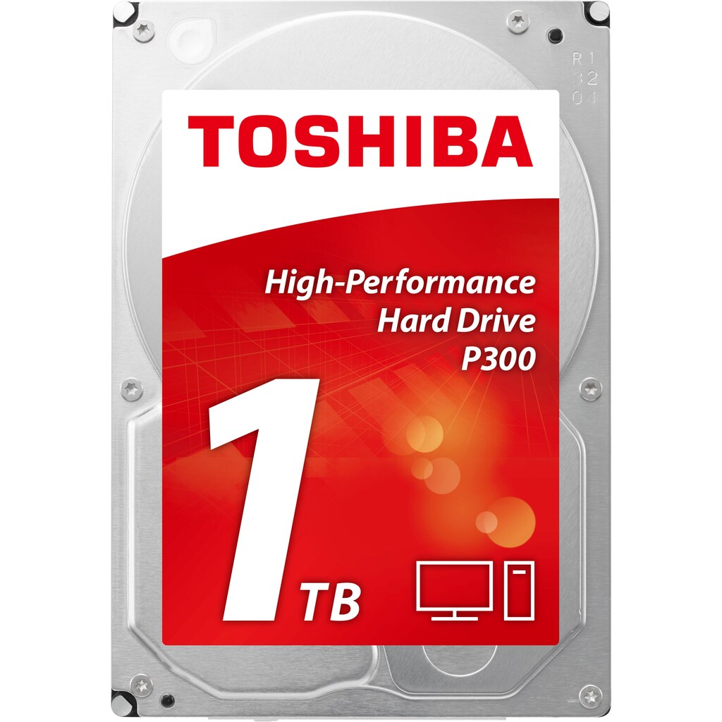 Toshiba HDD-Festplatte »P300 Desktop PC 1TB Kit«, 3,5 Zoll