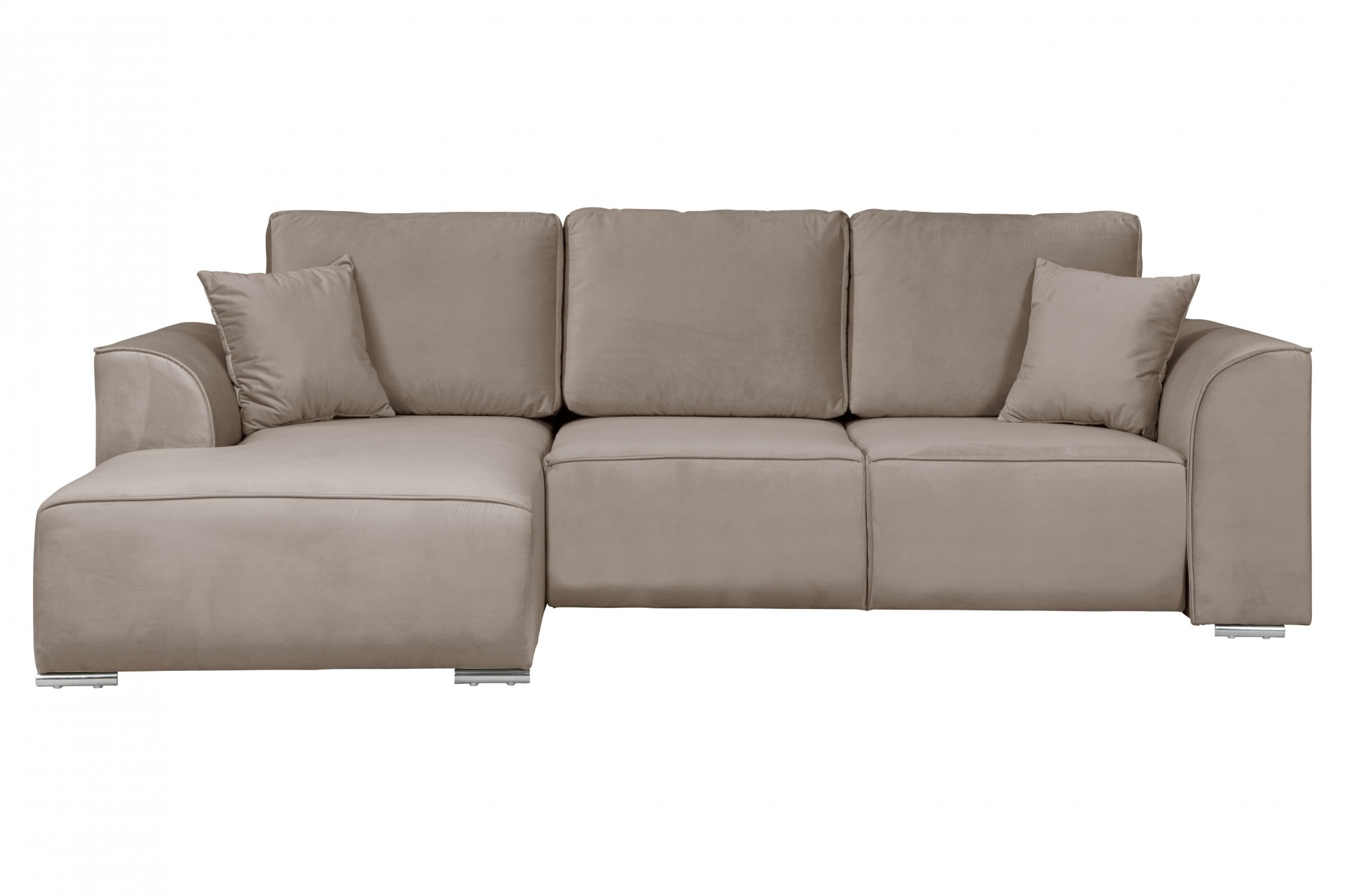 INOSIGN Ecksofa »BEATRICE optionale Schlafsofa mit Bettkasten, B/T/H: 265/1 günstig online kaufen