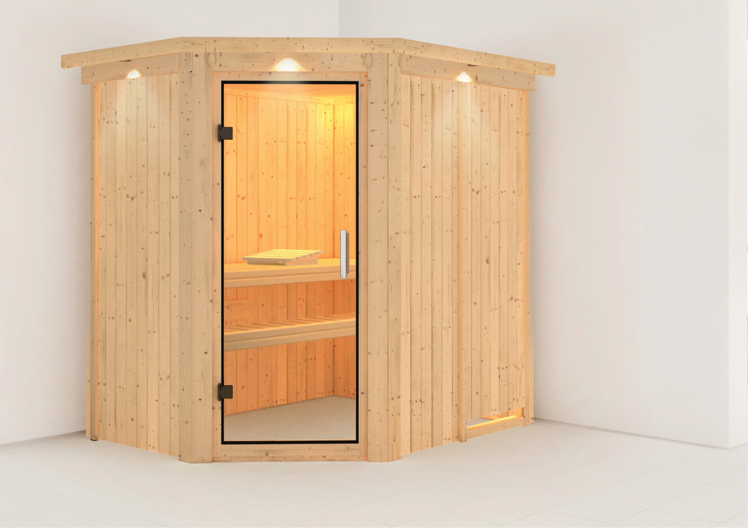 Karibu Sauna »Swantje«, ohne Ofen