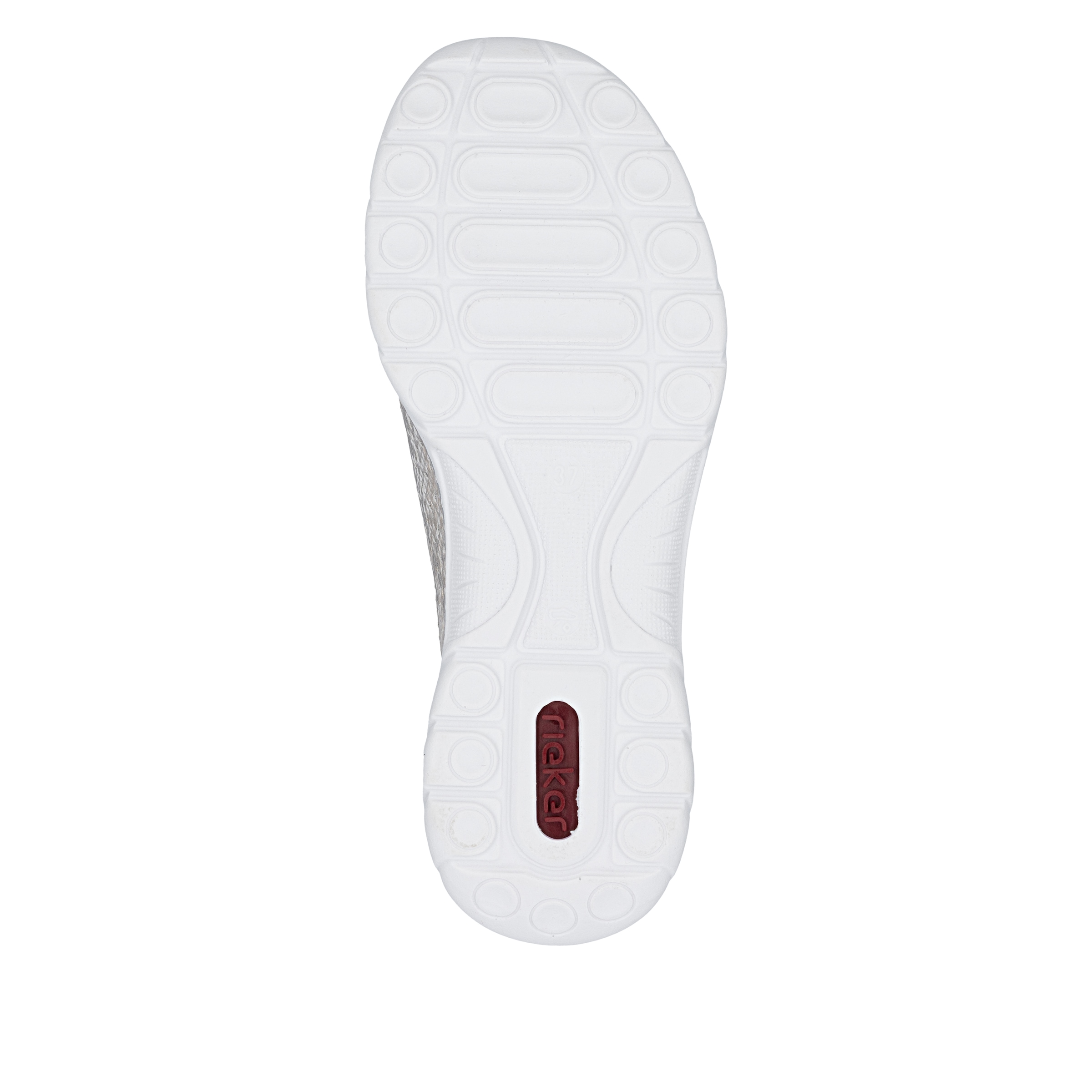 Rieker Slip-On Sneaker  Schlupfschuh, Freizeitsneaker, Halbschuh mit MemoSoft-Ausstattung