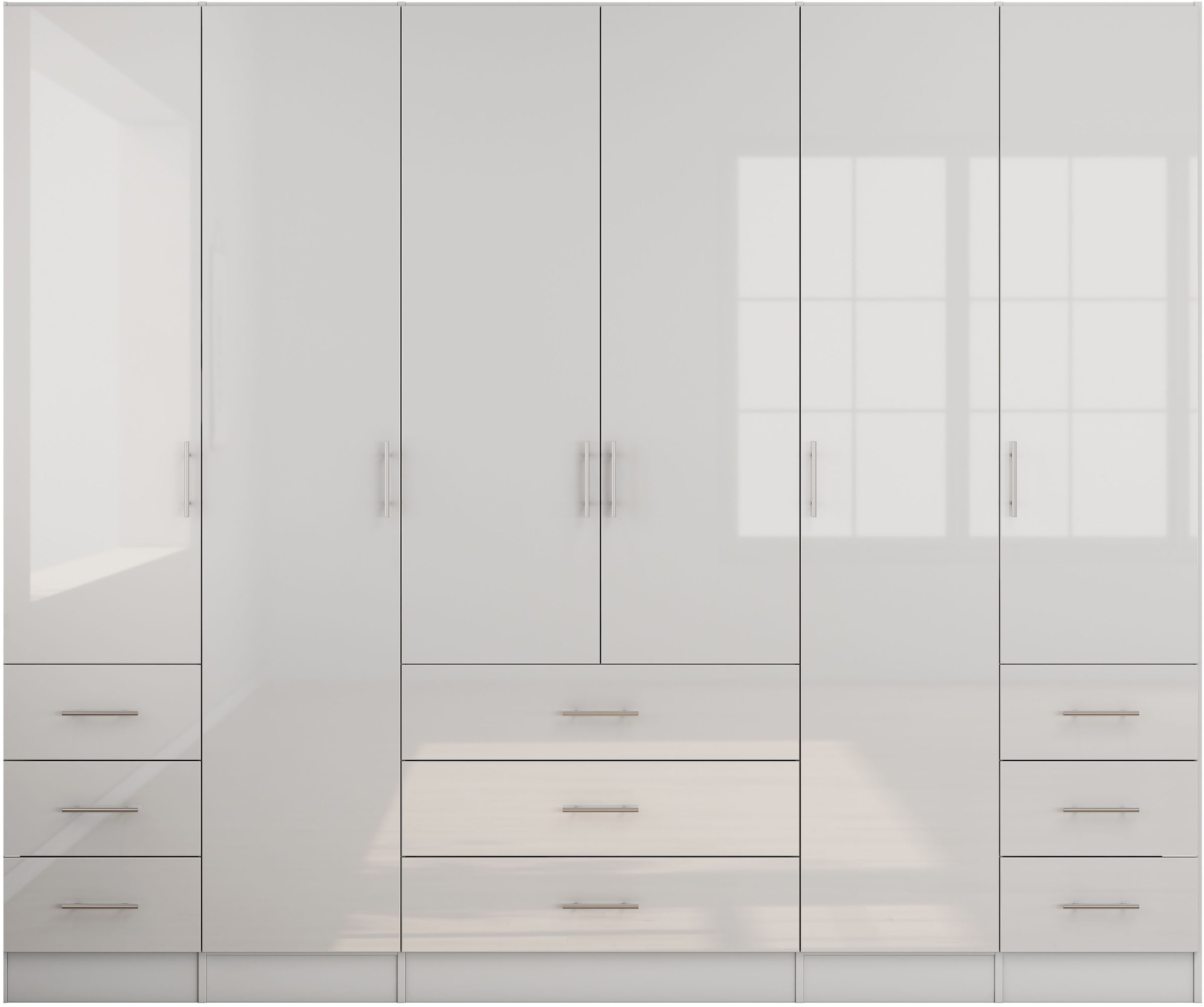 OTTO home Kleiderschrank »Trento Schlafzimmerschrank Garderobe Hochglanz Bestseller«