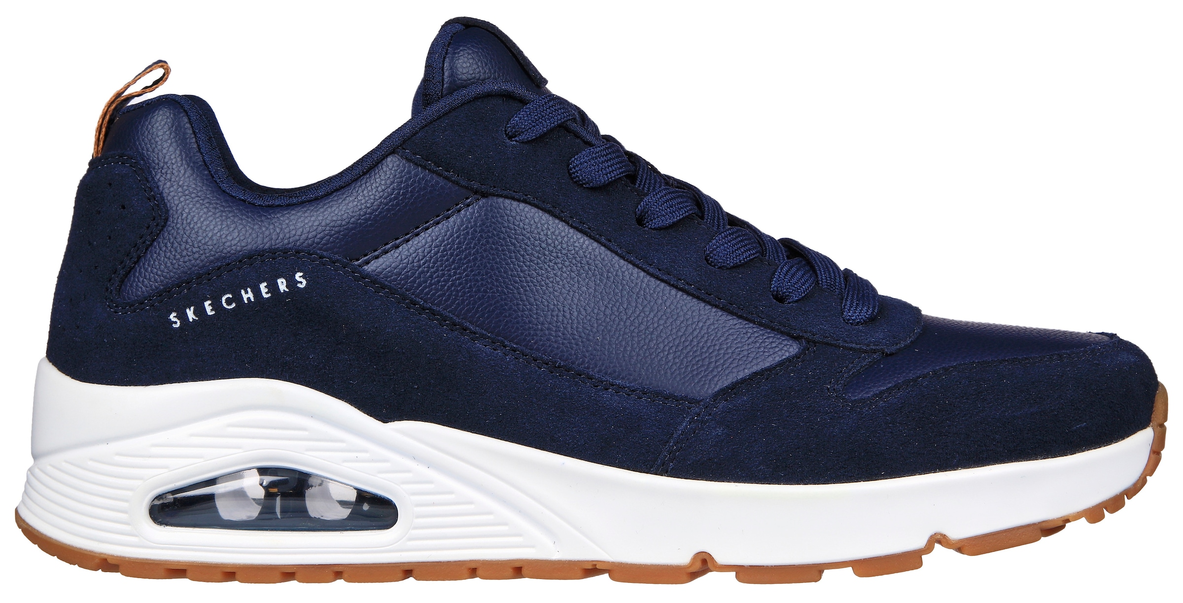 Skechers Sneaker »Uno Stacre«, mit Luftkammernsohle, Freizeitschuh, Halbschuh, Schnürschuh