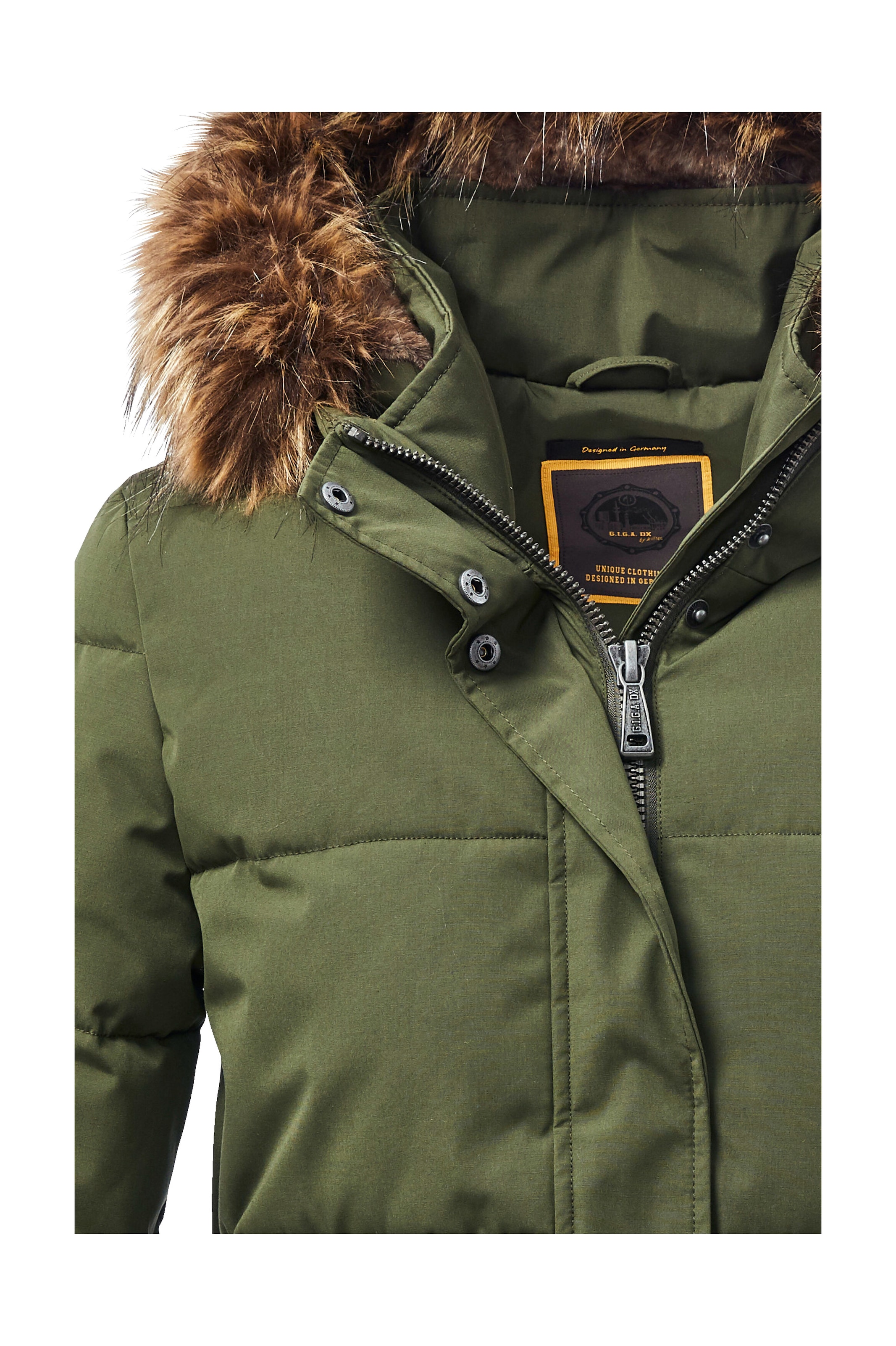 G.I.G.A. DX by killtec Steppmantel »GW 18 WMN QLTD PRK« wasserabweisend, abnehmbares Kunstfell