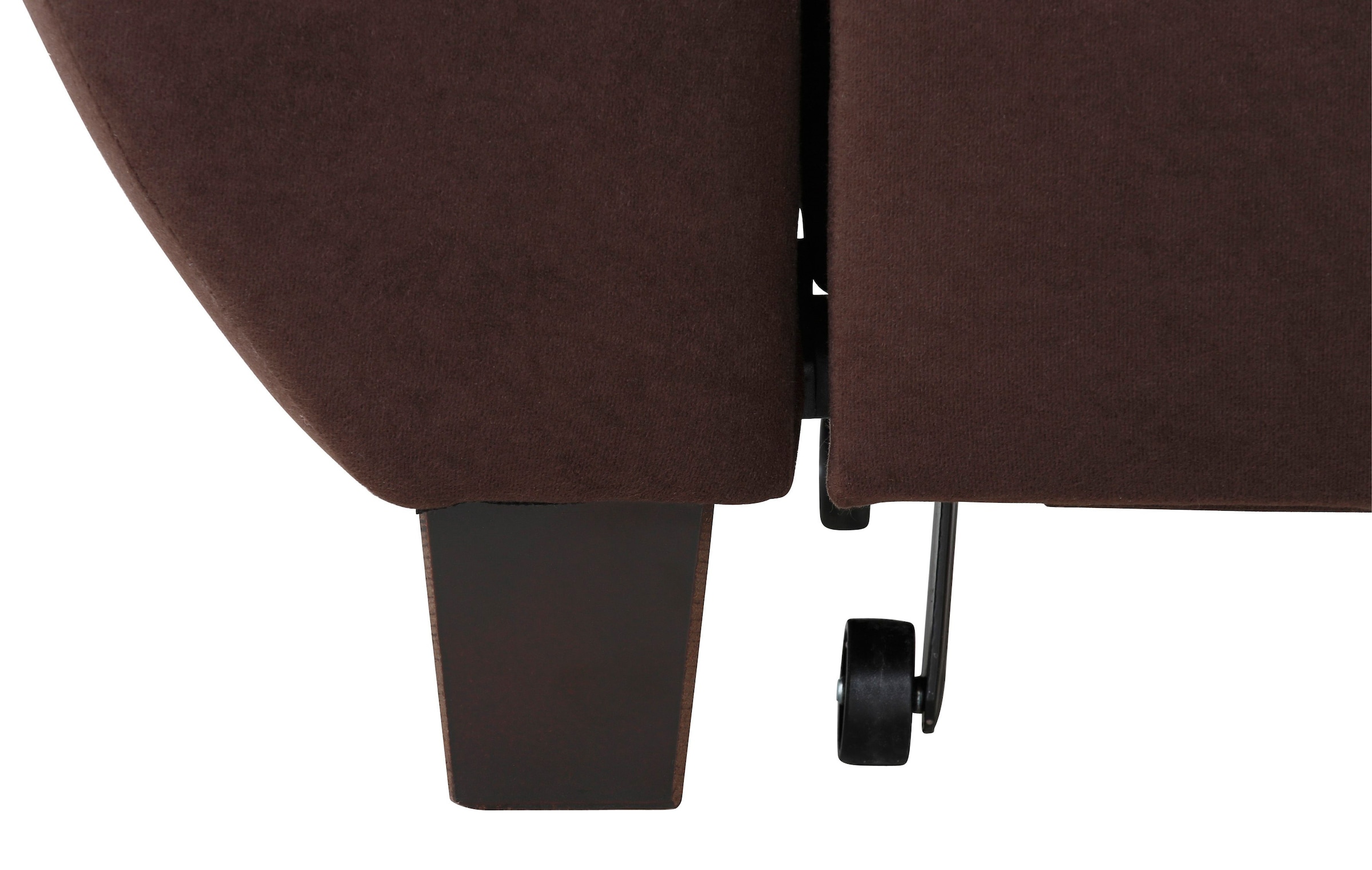 Home affaire Ecksofa »Yesterday zeitlos und elegant, bequeme Armlehnen, L-Form«, wahlweise mit Bettfunktion, auch in Cord