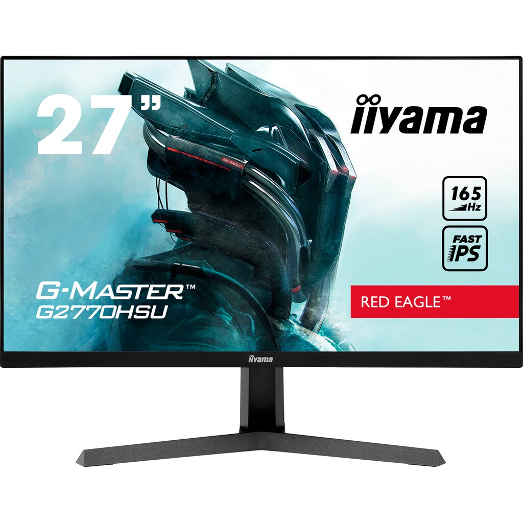 Iiyama LED-Monitor »G-MASTER G2770HSU-B1«, 68,6 cm/27 Zoll, 1920 x 1080 px, Full HD, 0,8 ms Reaktionszeit, 165 Hz