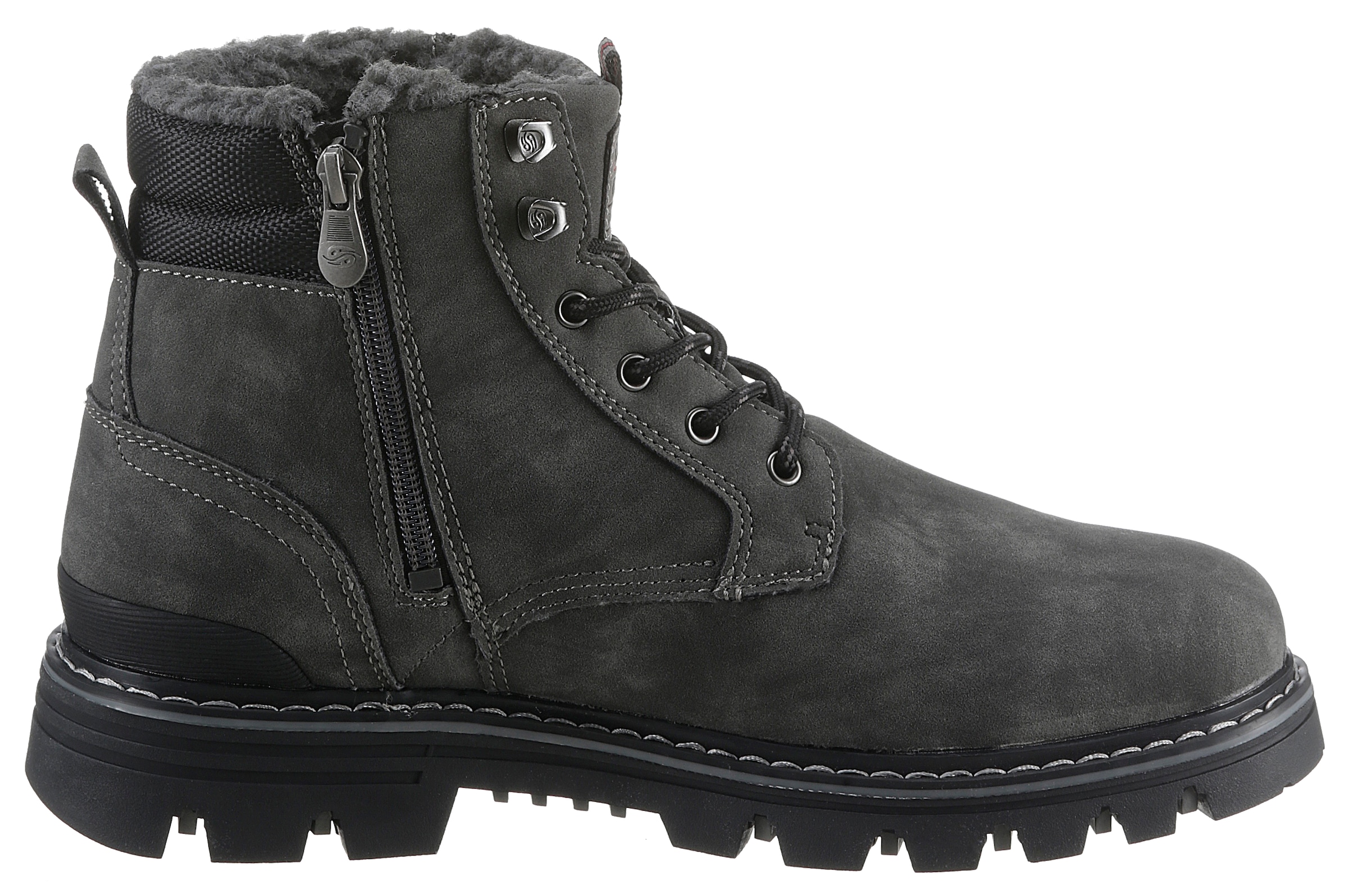 Dockers by Gerli Winterboots  Workerboots, Schnürstiefel mit Blockabsatz