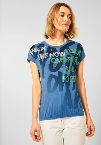Cecil T-Shirt, mit Wording-Print kaufen